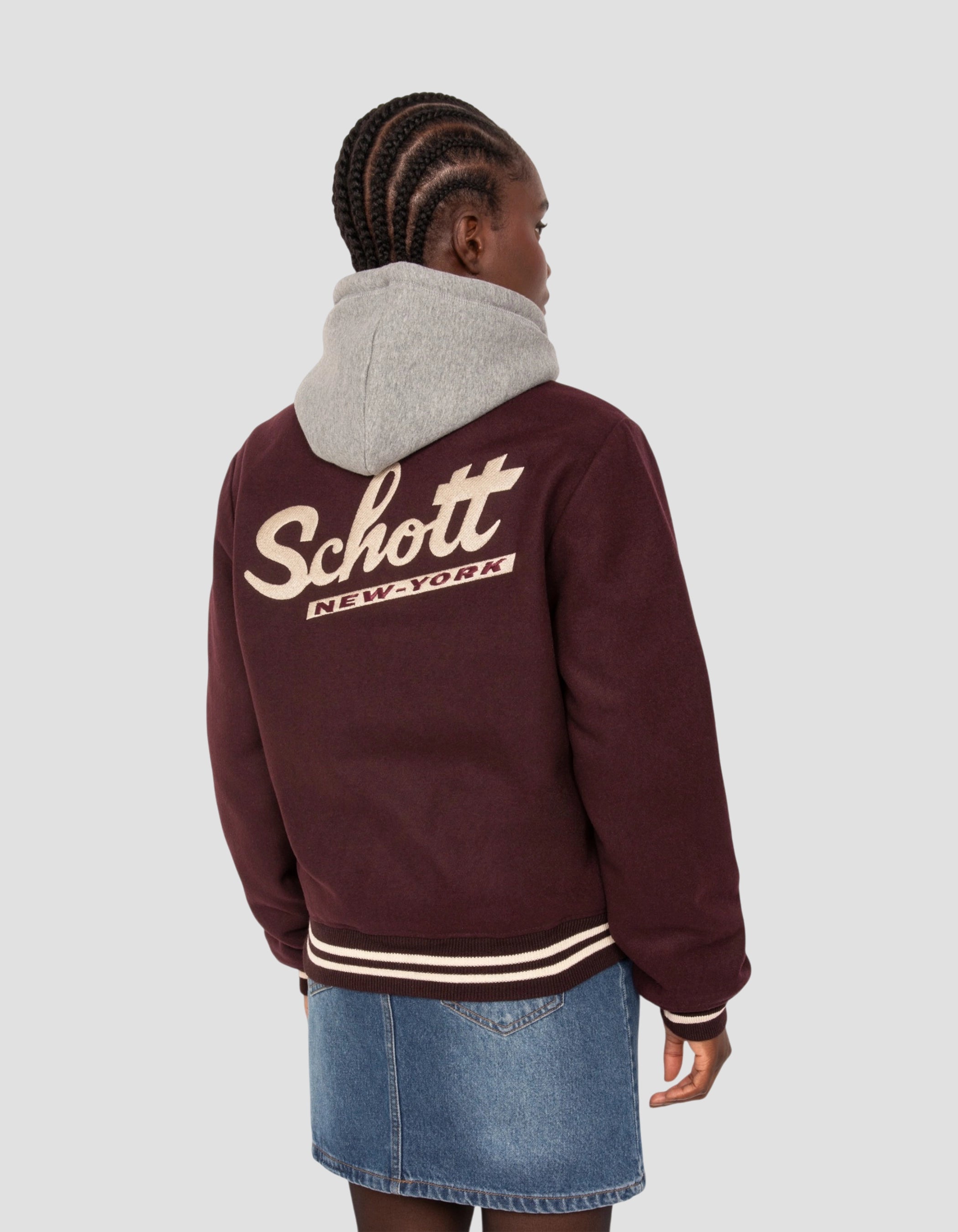 varsity jacket burgundy wool-6