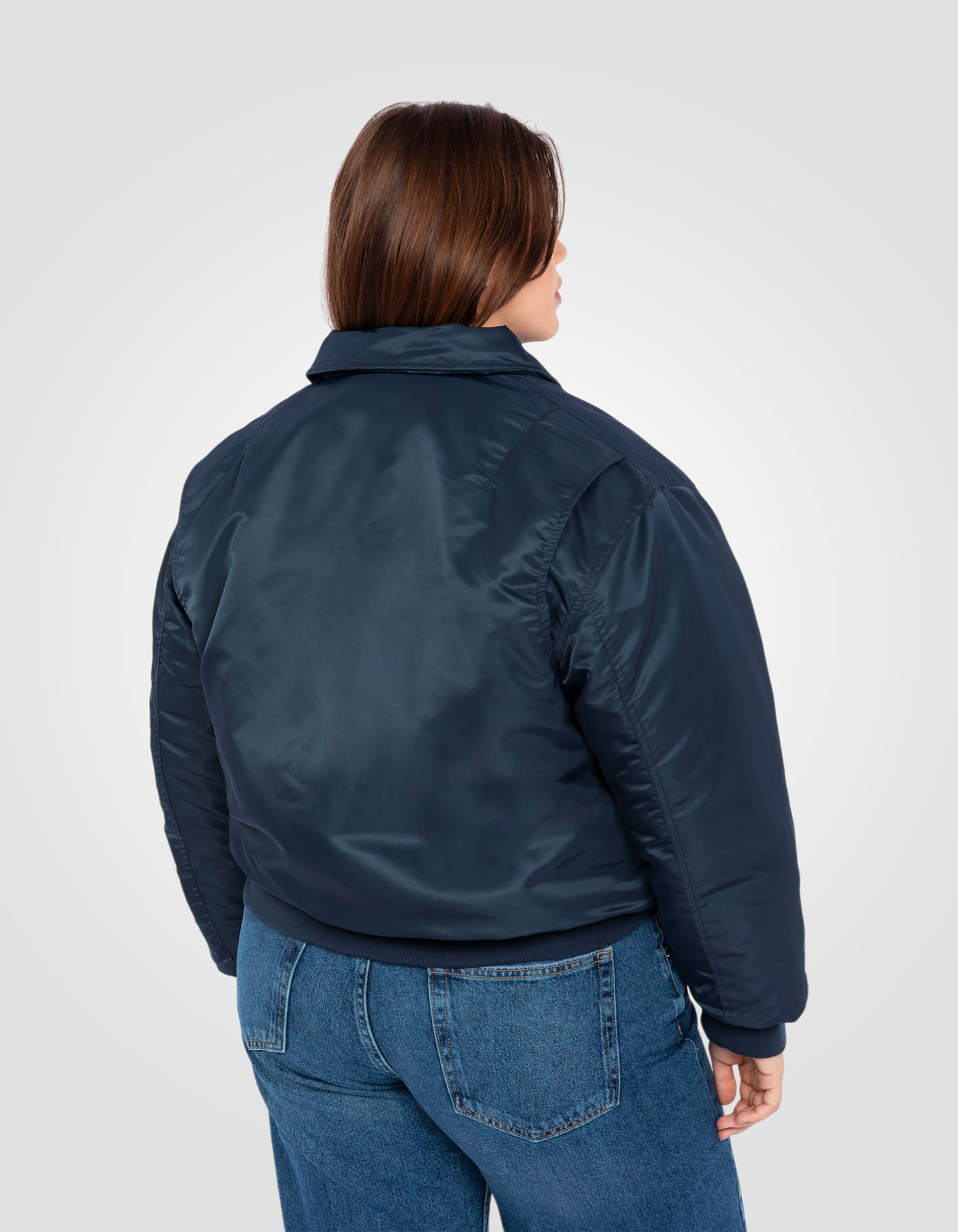 Navy Blue Nylon Blue CWU Pilot in recyceltem Nylon, Komfort, großer Größe