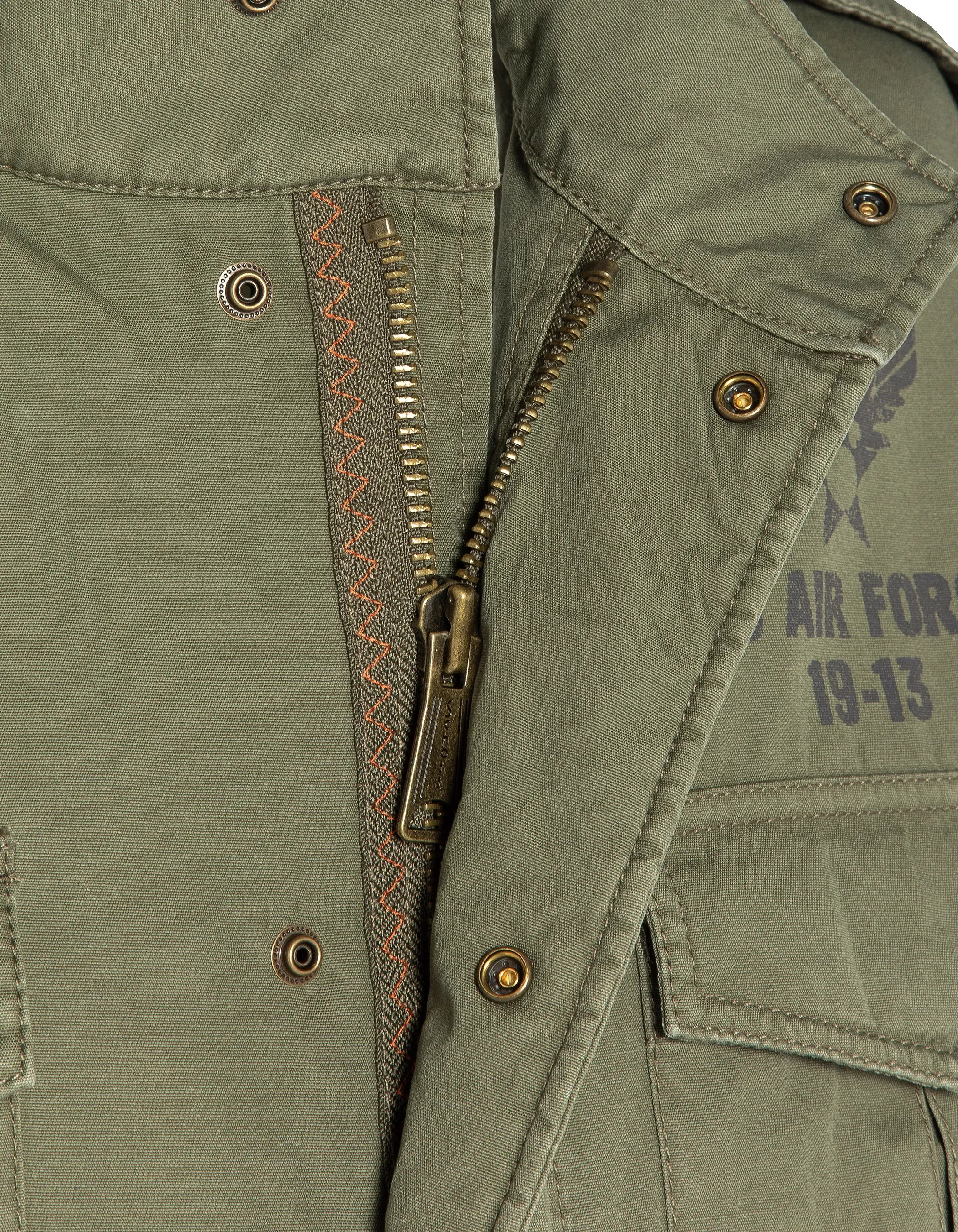 field jacket badged khaki-13