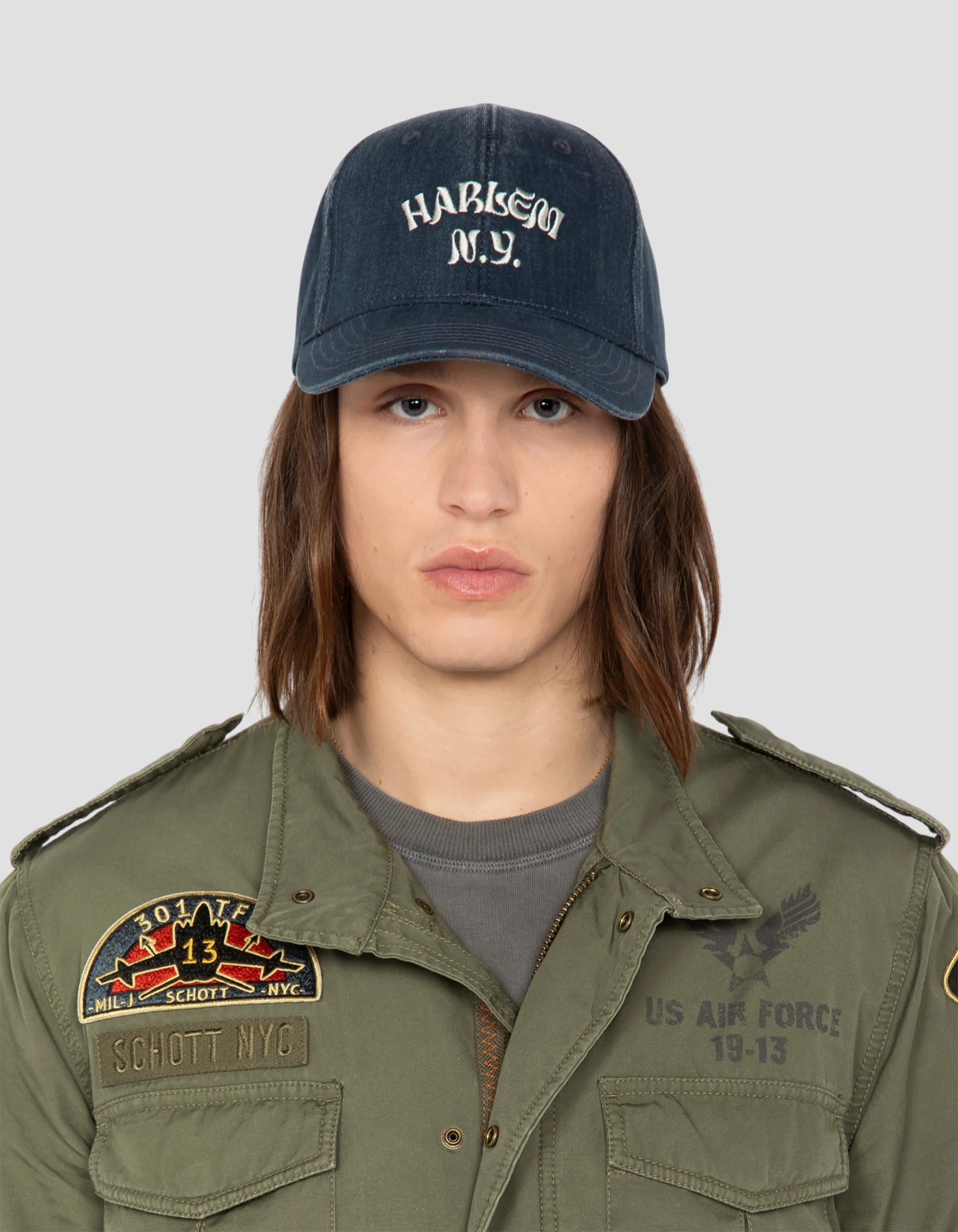 field jacket badged khaki-5