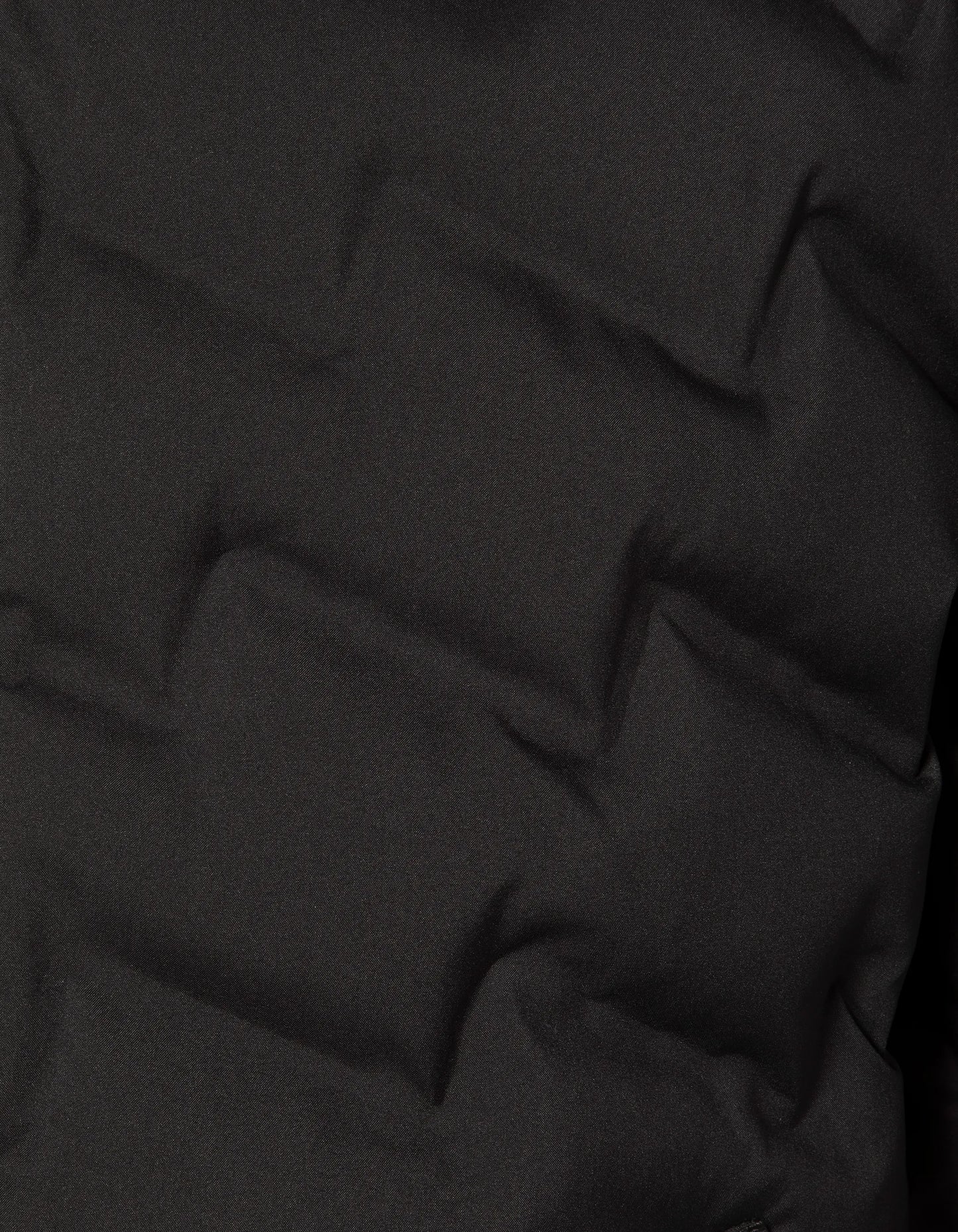 Schwarze Kapuzenjacke mit geschweißter, nahtloser Matratze