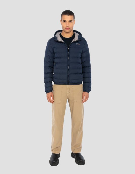 Lightweight navy light jacket with hoodies