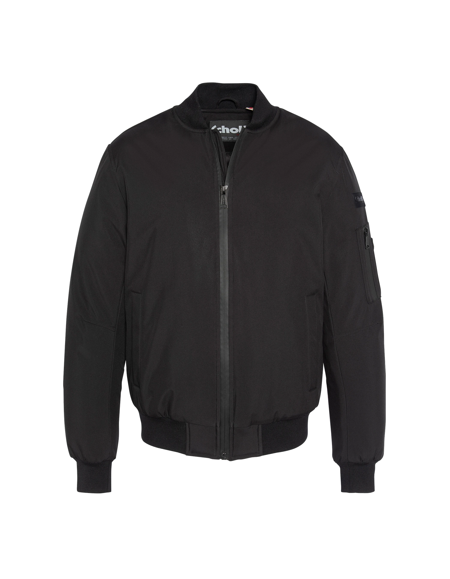 Bomber noir softshell urban