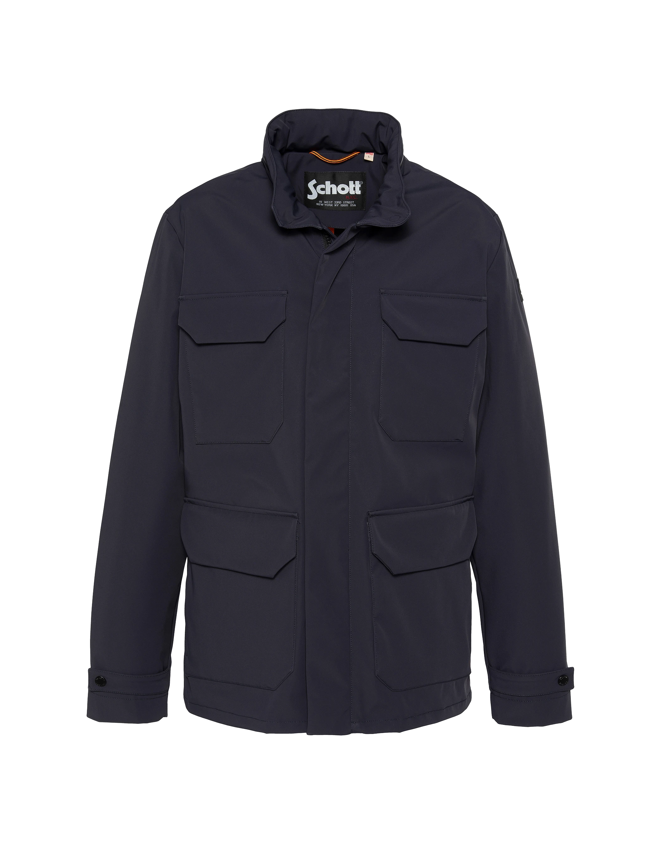 field jacket dark navy technical-2