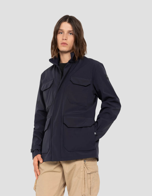 Veste de combat technique bleu marine foncé