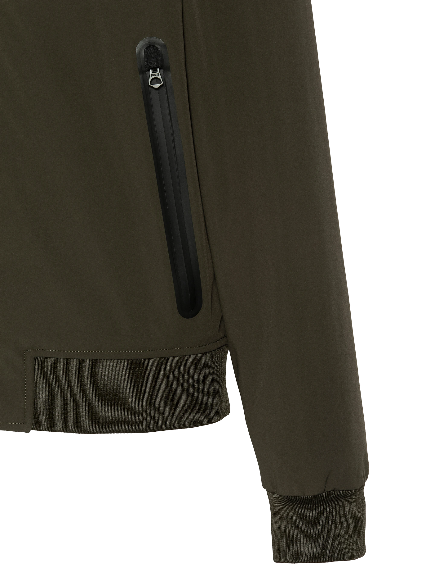 Blouson kaki urban à capuche