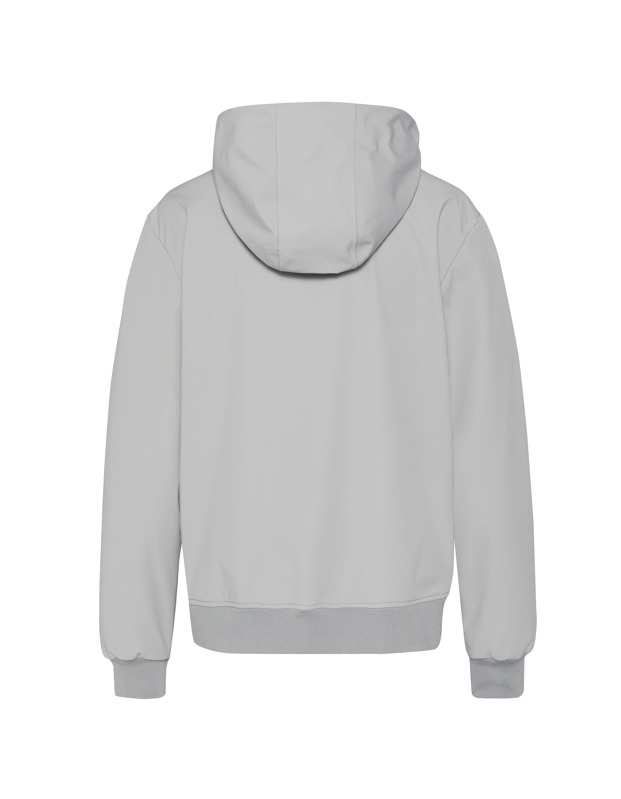 Blouson gris acier urban à capuche-10