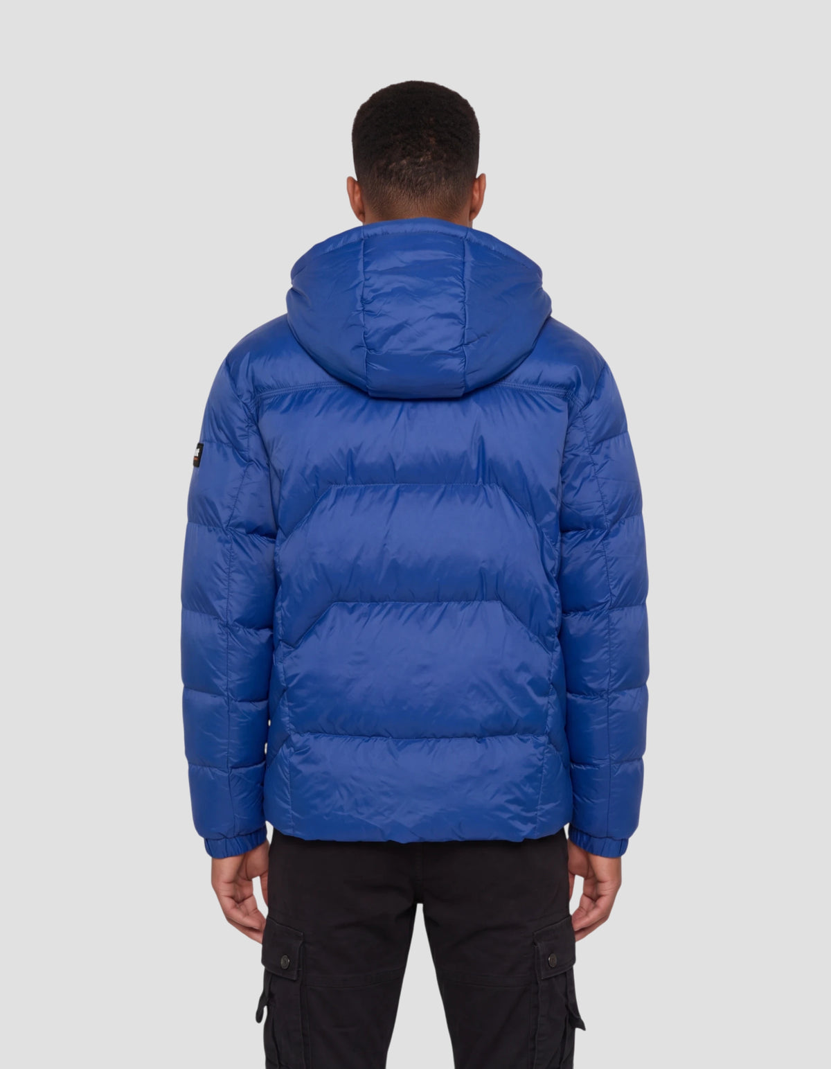 Doudoune à capuche bleu royal