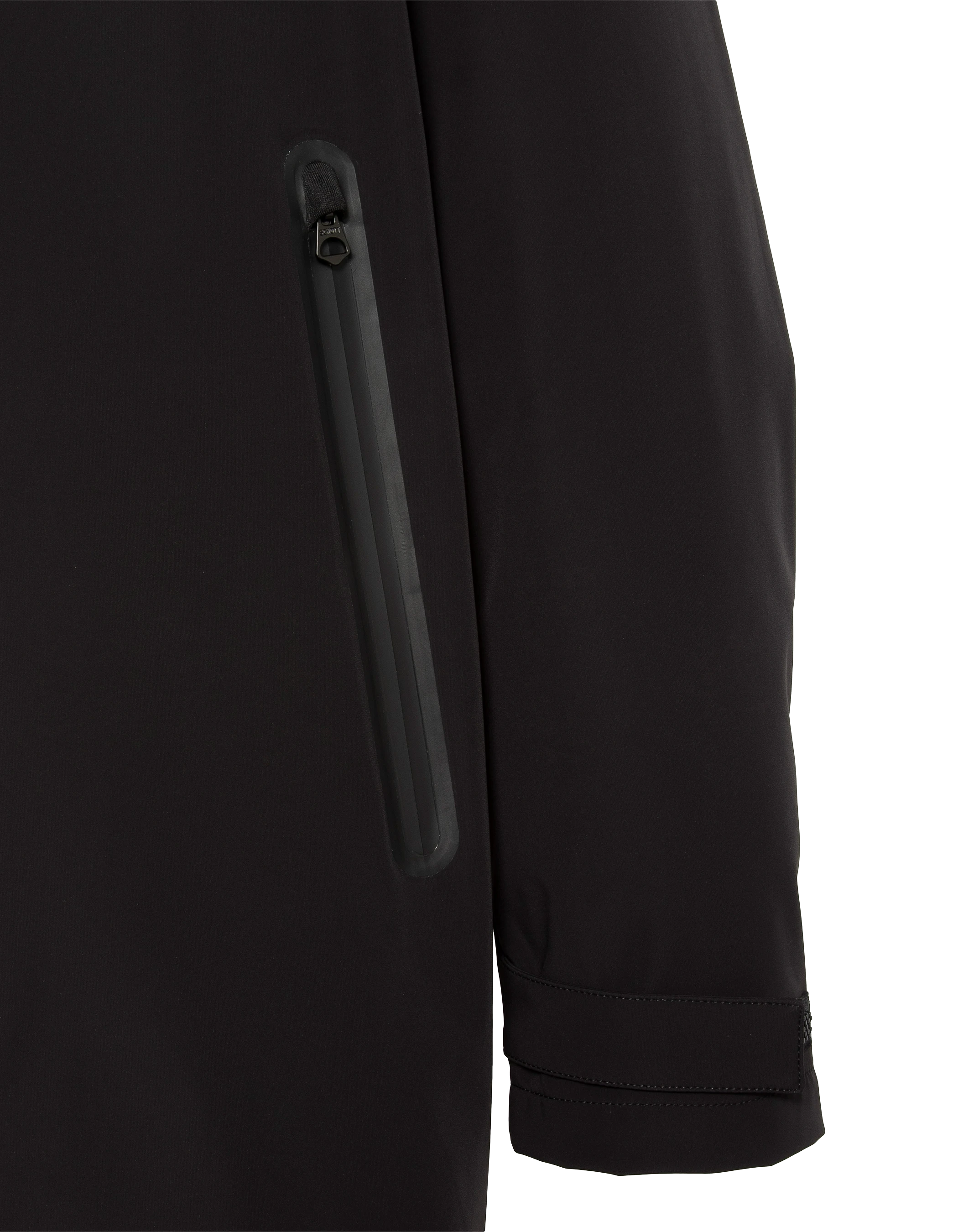 Black Parka Urban con cappuccio-5