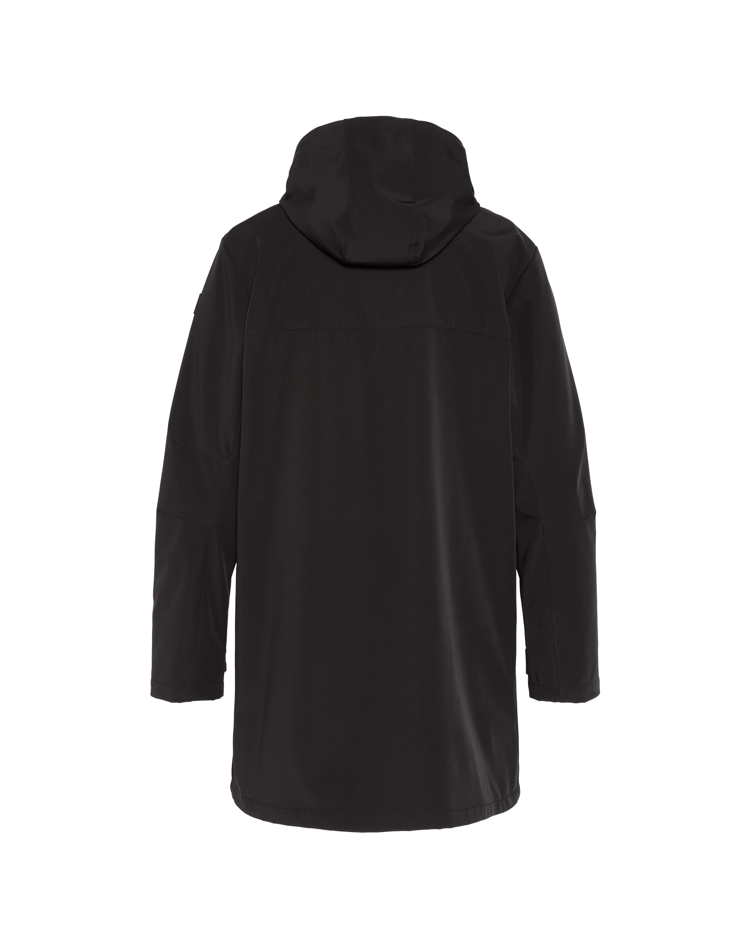 Black Parka Urban con cappuccio