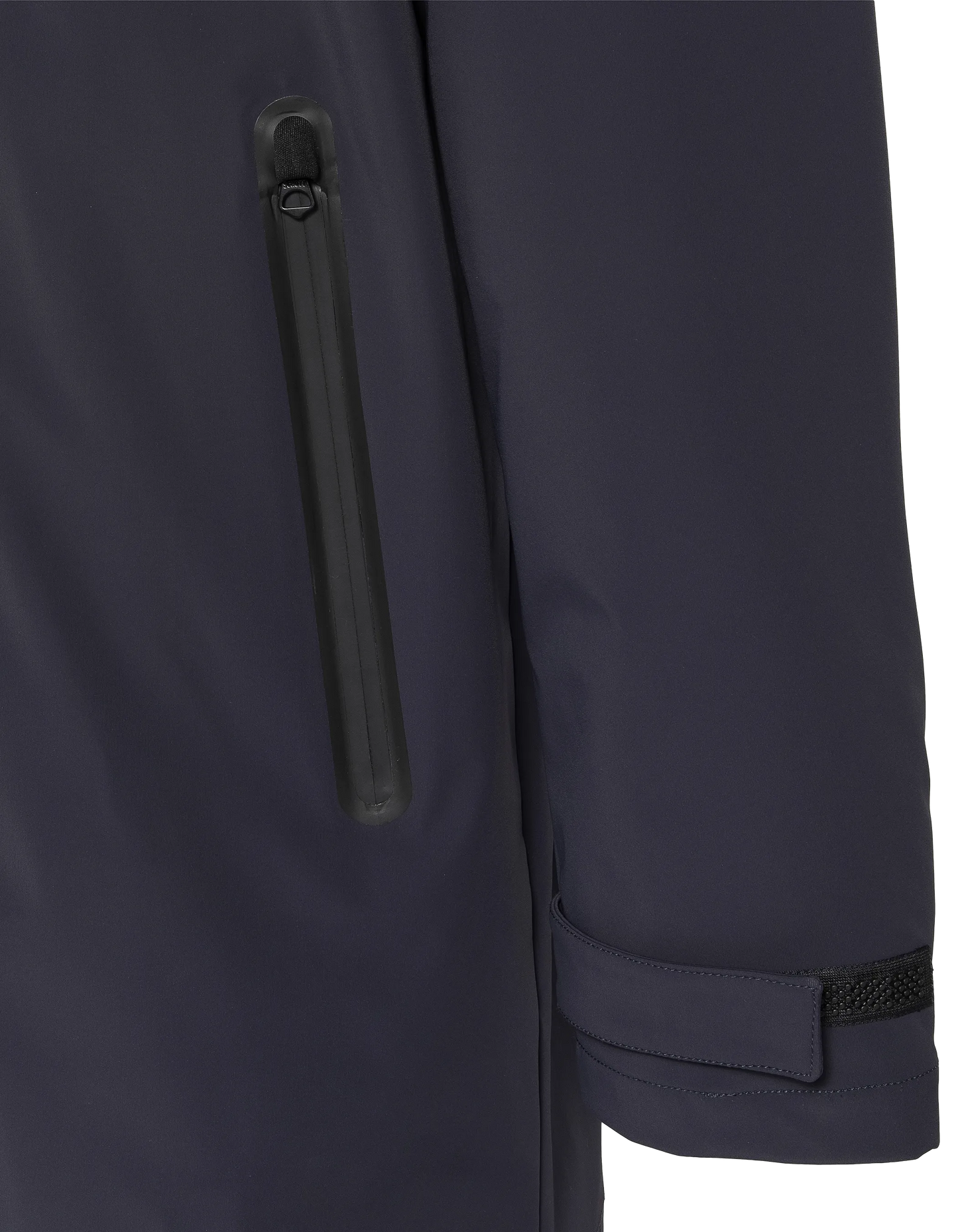 Dark Navy Blue Parka Urban Hood