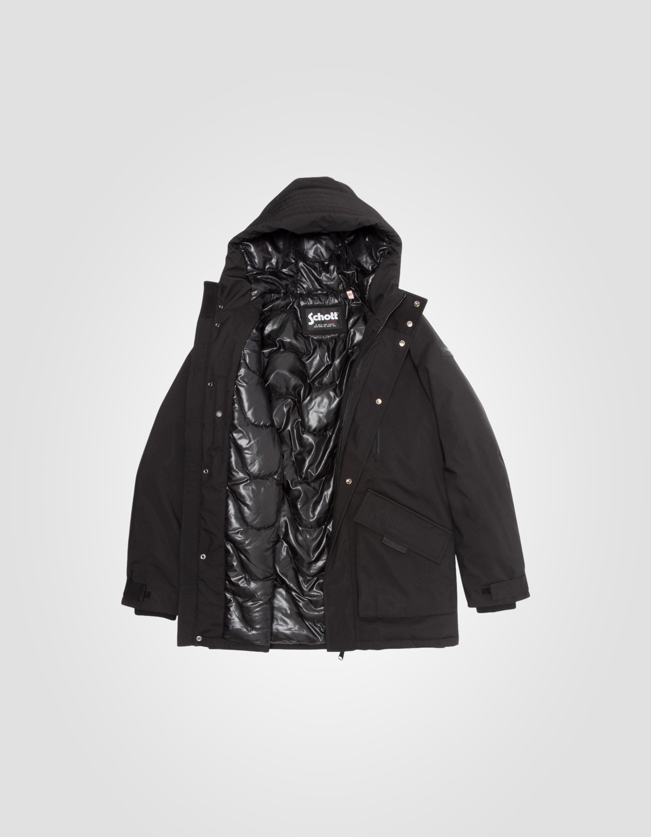 SoftShell Black Parka-3