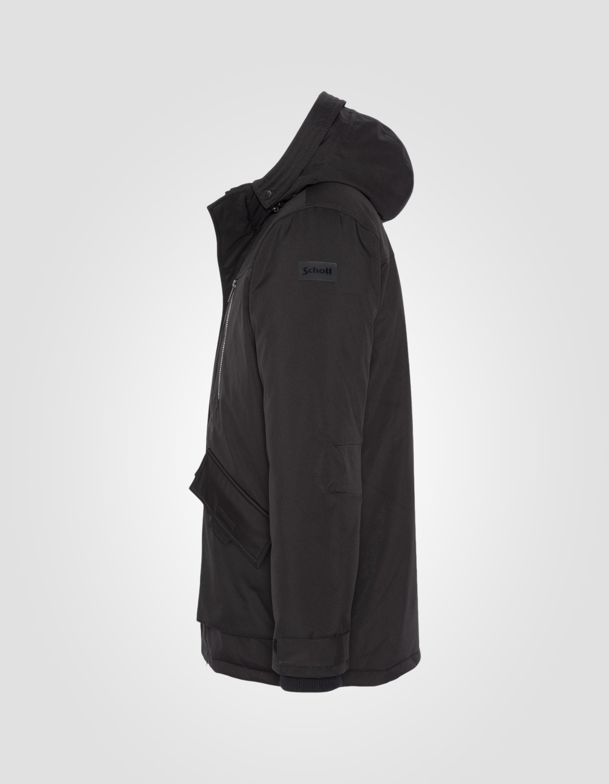 SoftShell Black Parka-4