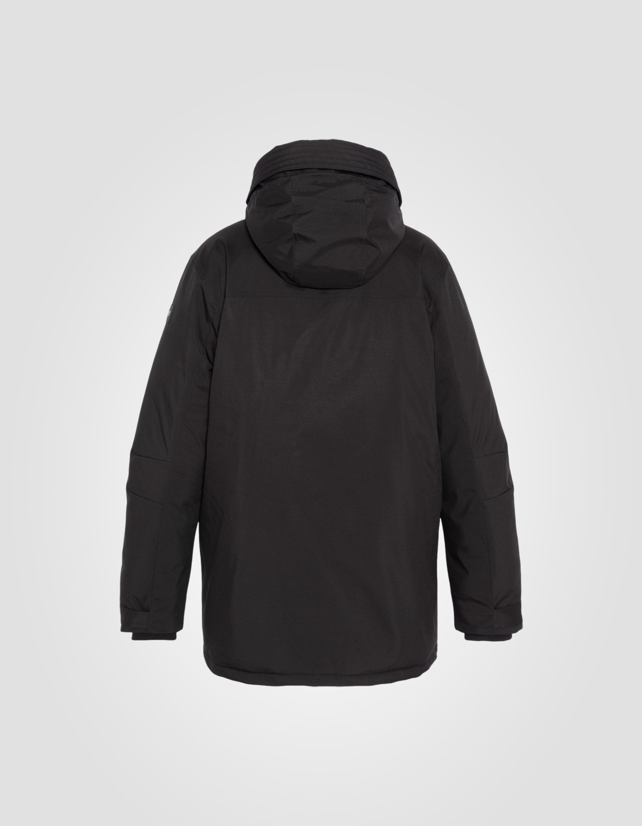 SoftShell Black Parka-2