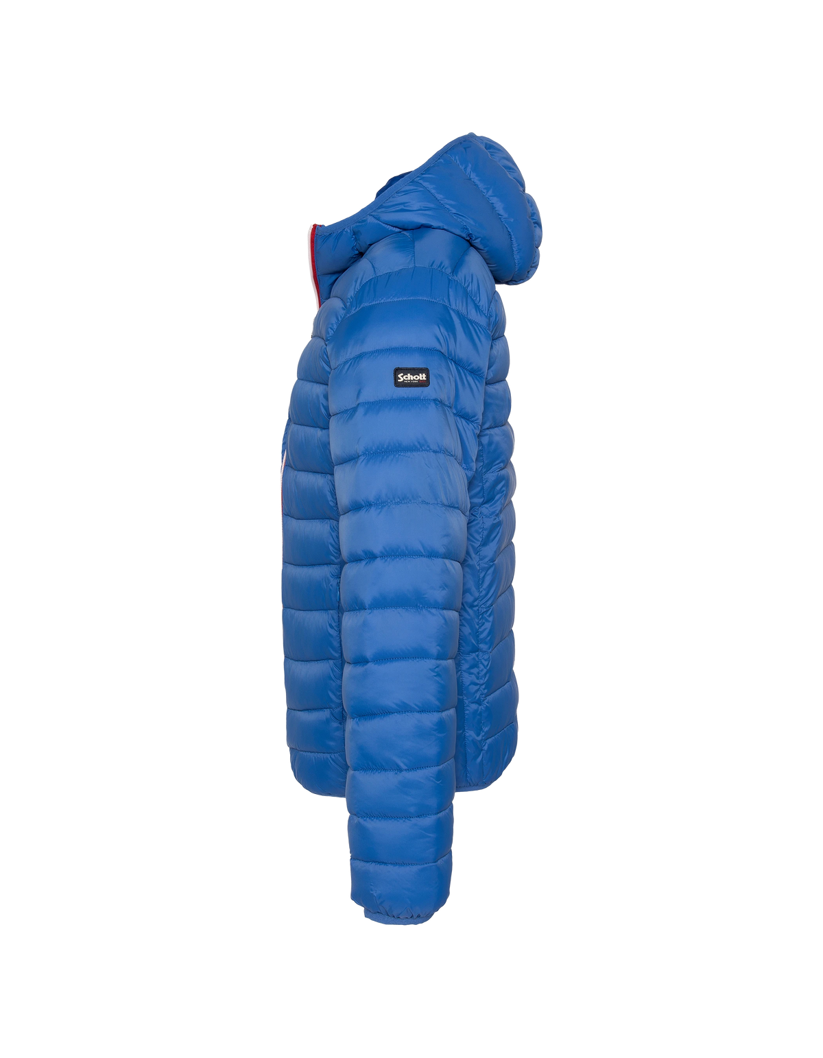 Doudoune à capuche cobalt ultralégère-3