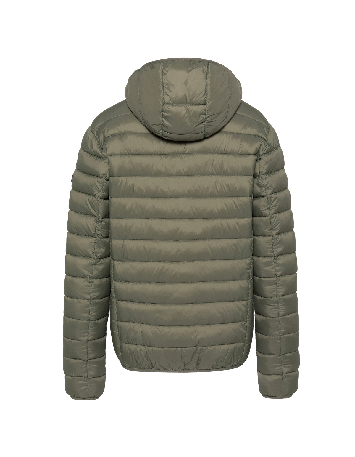 Doudoune à capuche kaki ultralégère