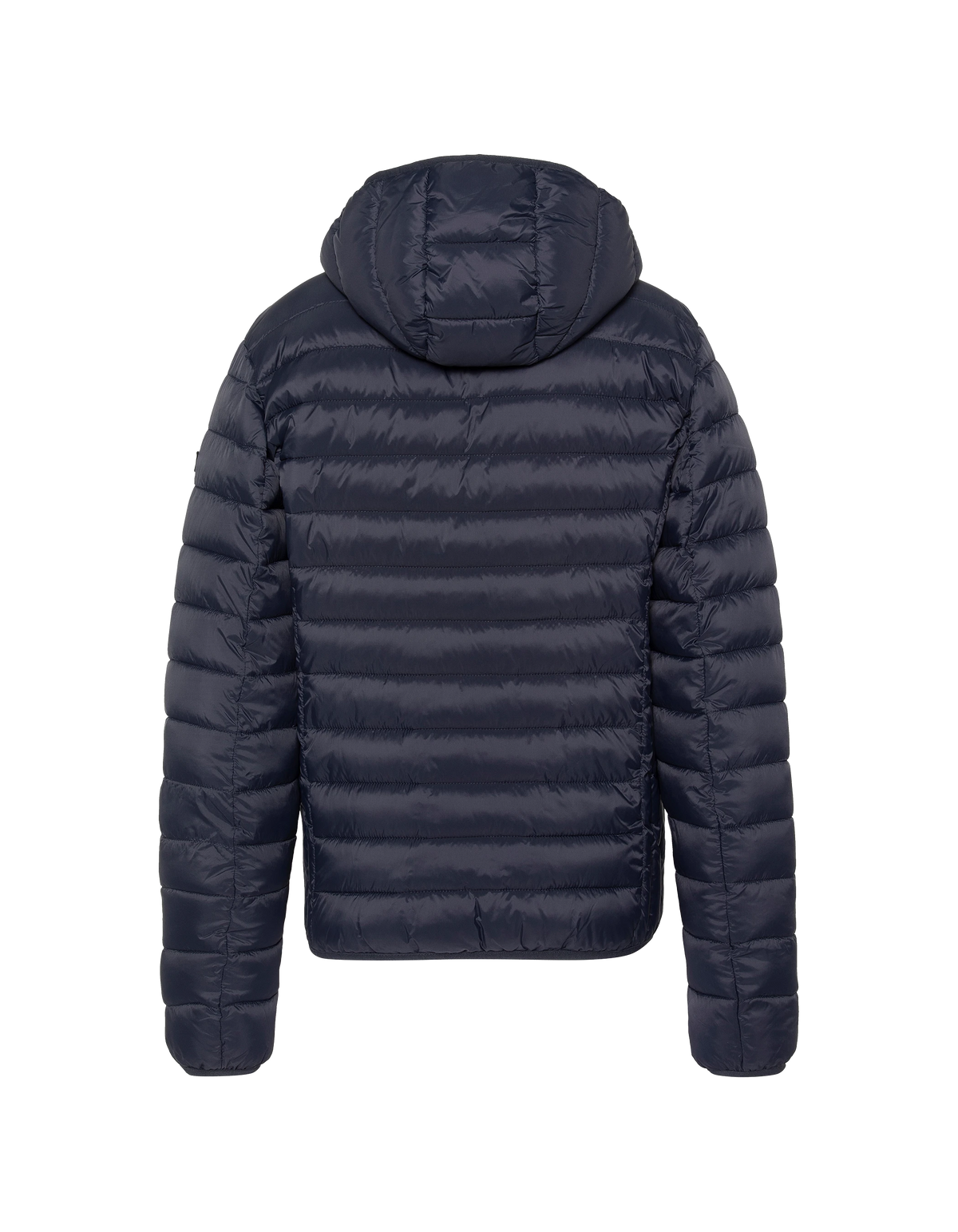 Doudoune à capuche bleu marine ultralégère