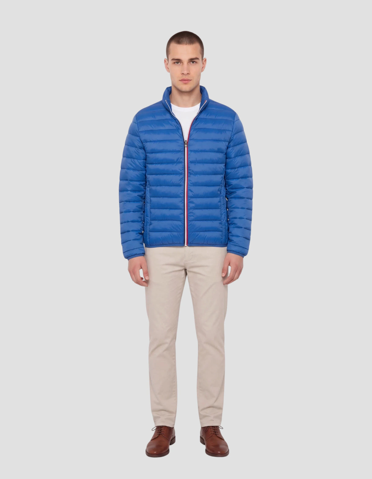 Doudoune cobalt ultralégère-1