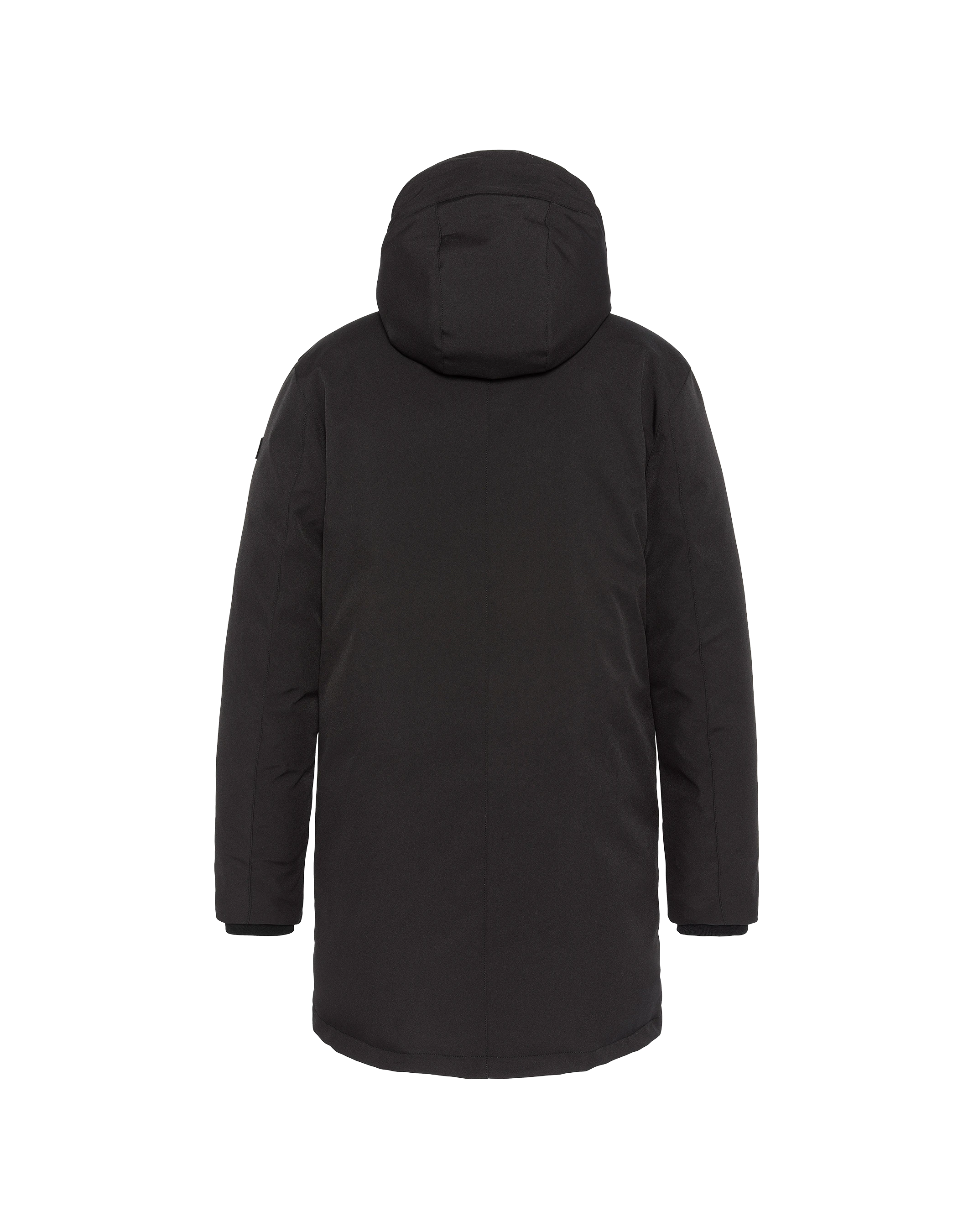 Multipoche nere con cappuccio-2