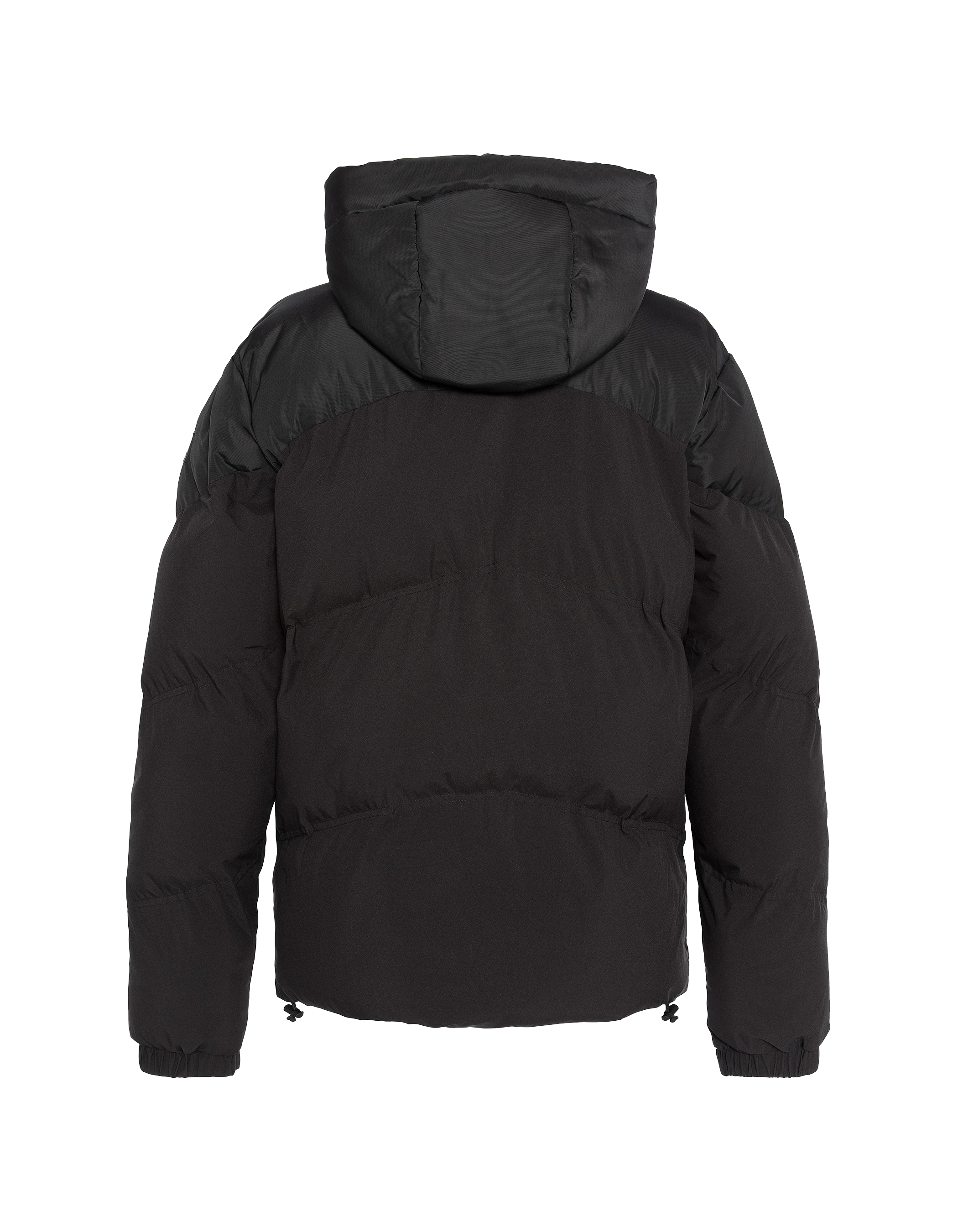 Chaqueta ligera con capucha bicolor-2