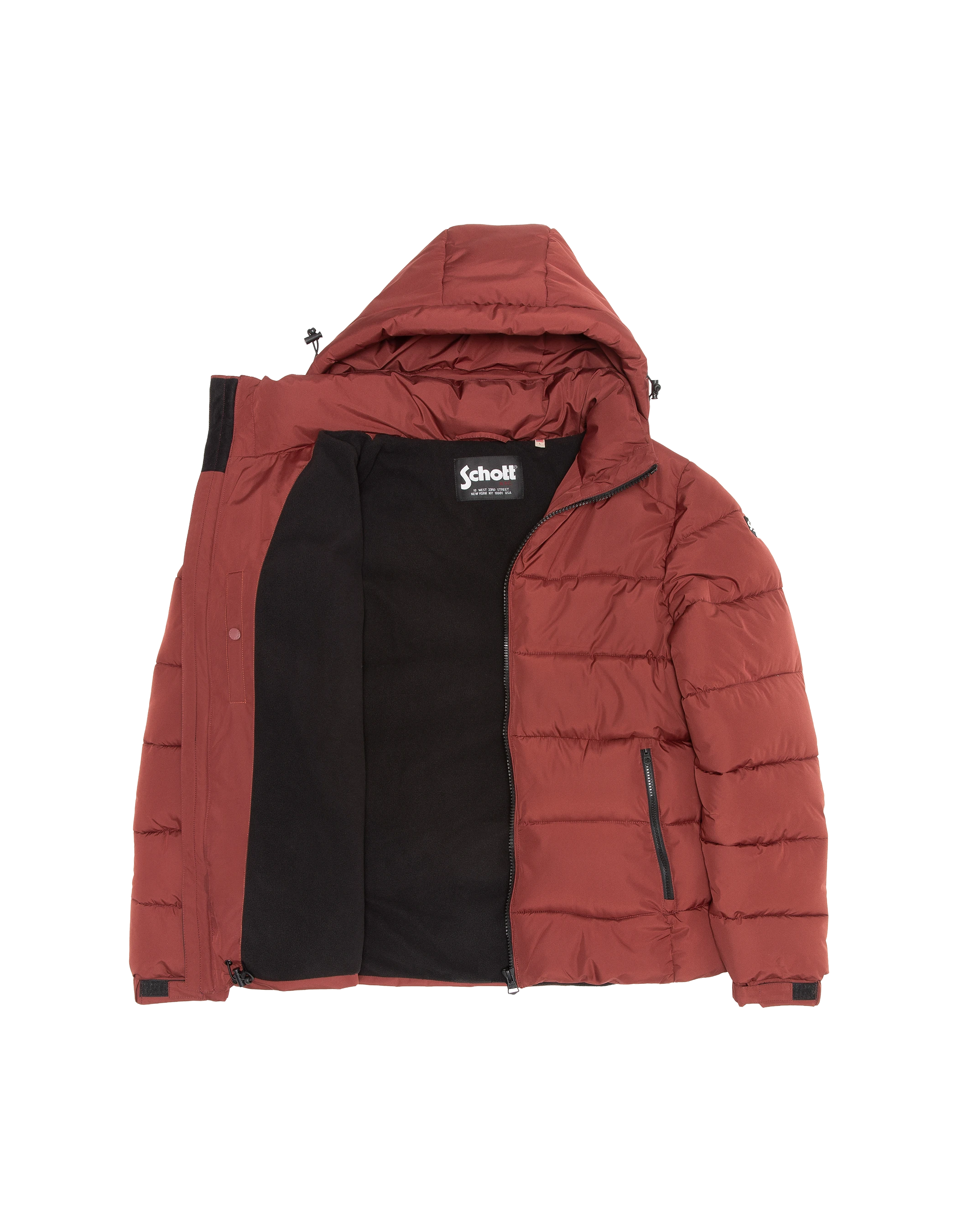 Anorak burdeos con capucha-4