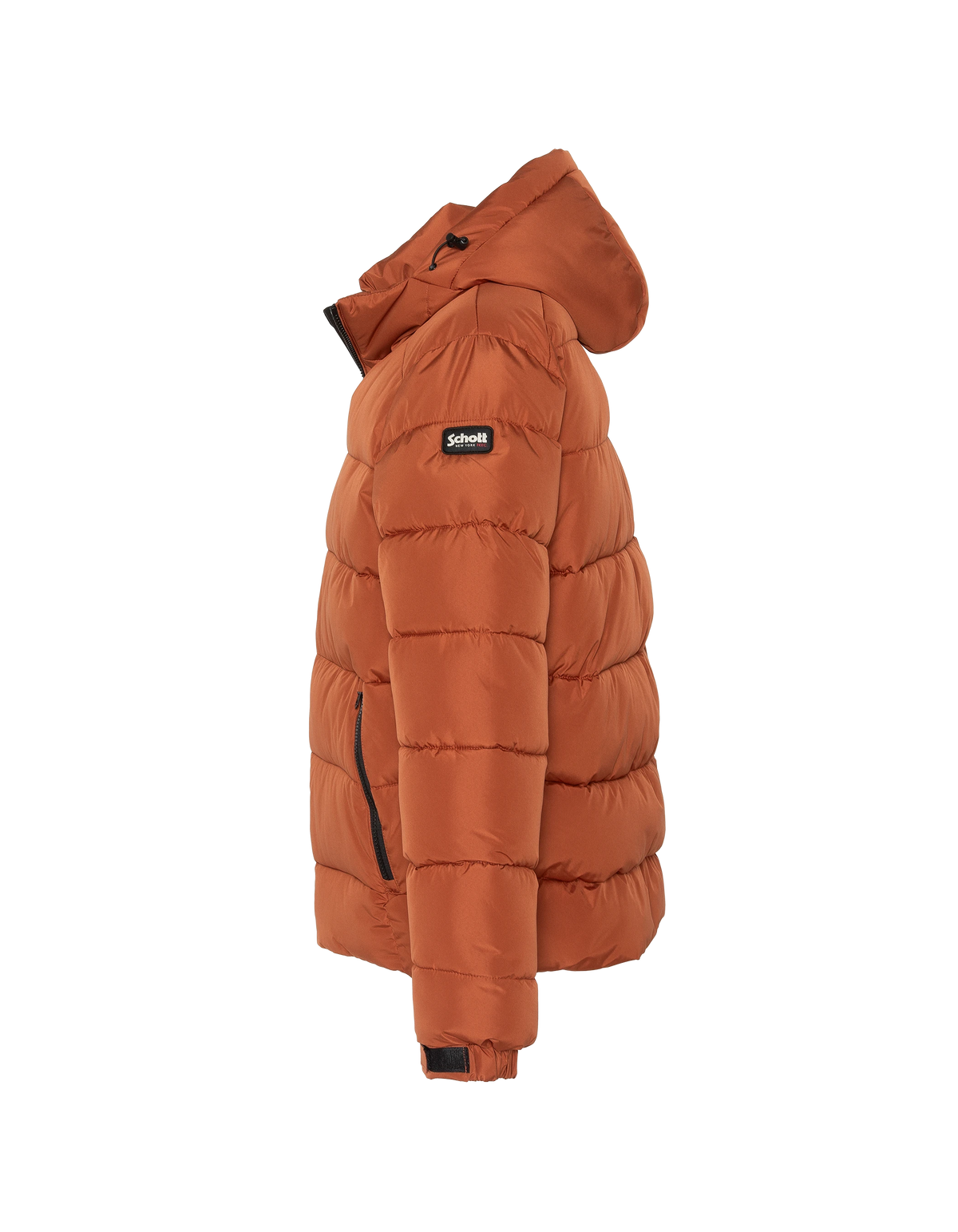 Anorak cobre con capucha