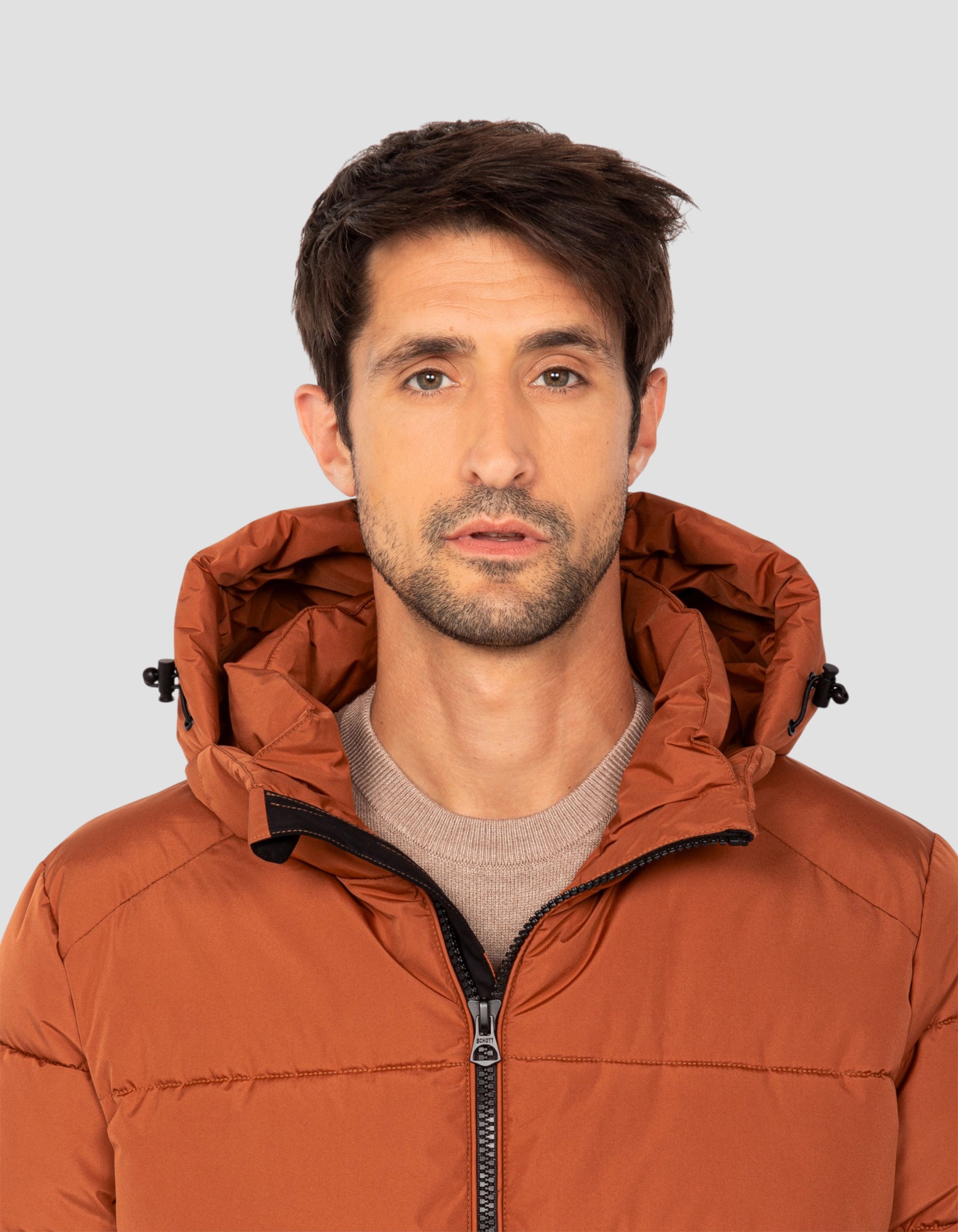 Anorak cobre con capucha-5