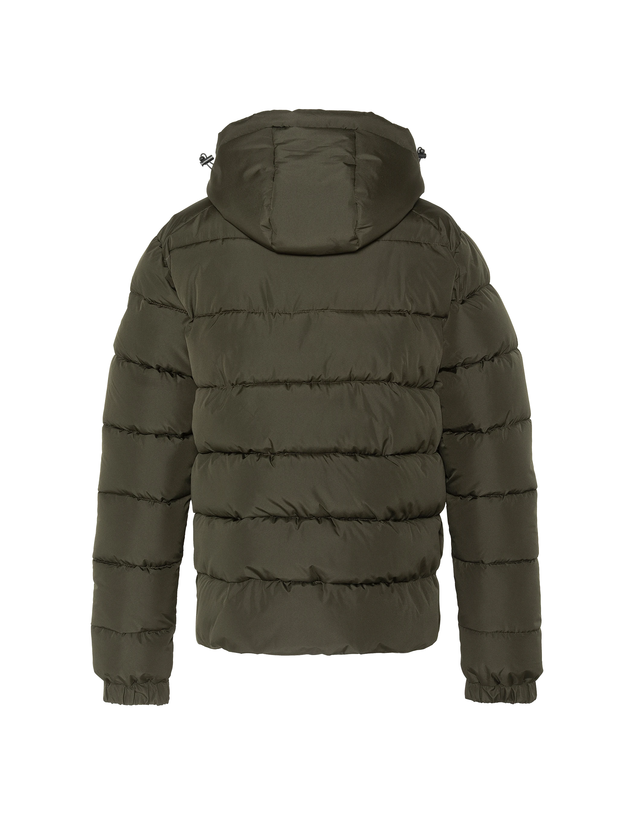 Anorak caqui oscuro con capucha-9