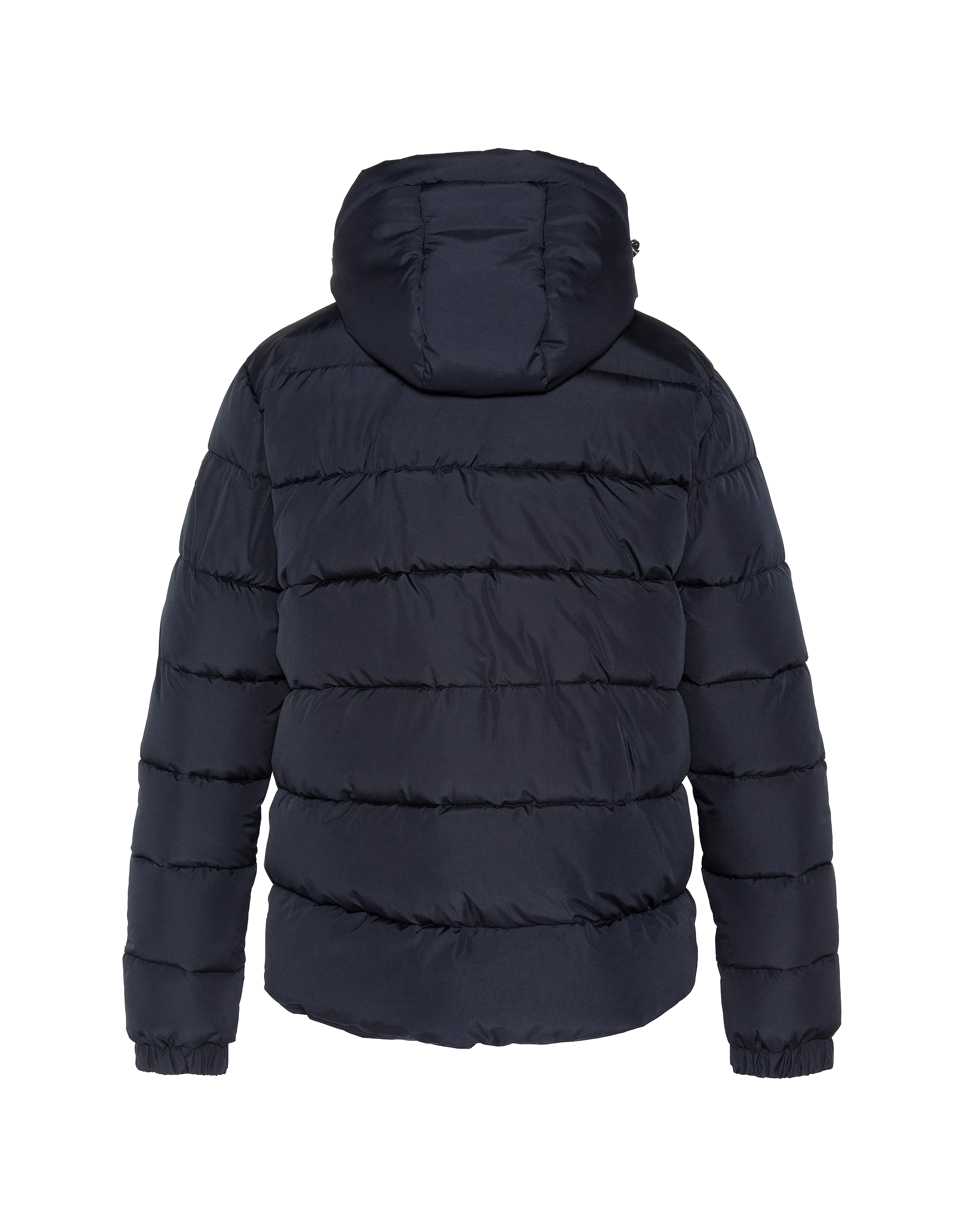 puffer jacket hooded dark navy blue-2