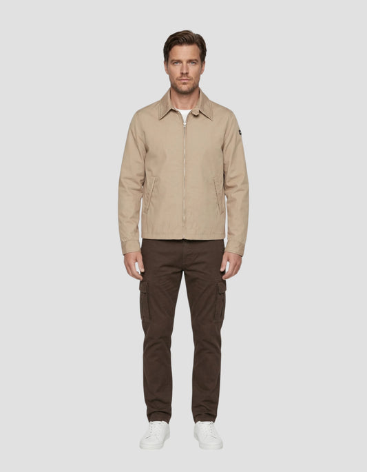 Chaqueta casual beige
