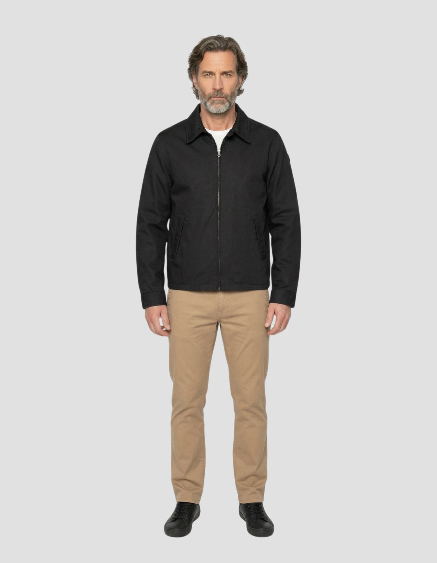Blouson casual noir