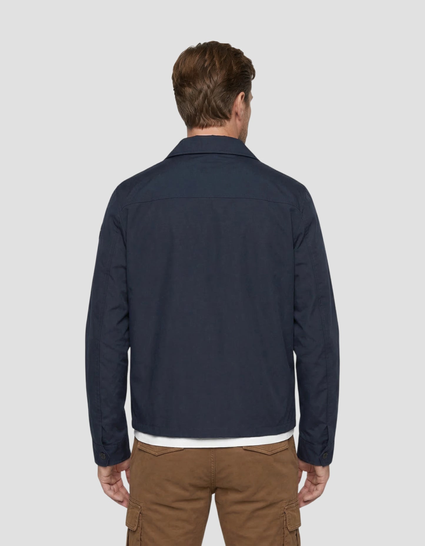 Blouson casual bleu marine