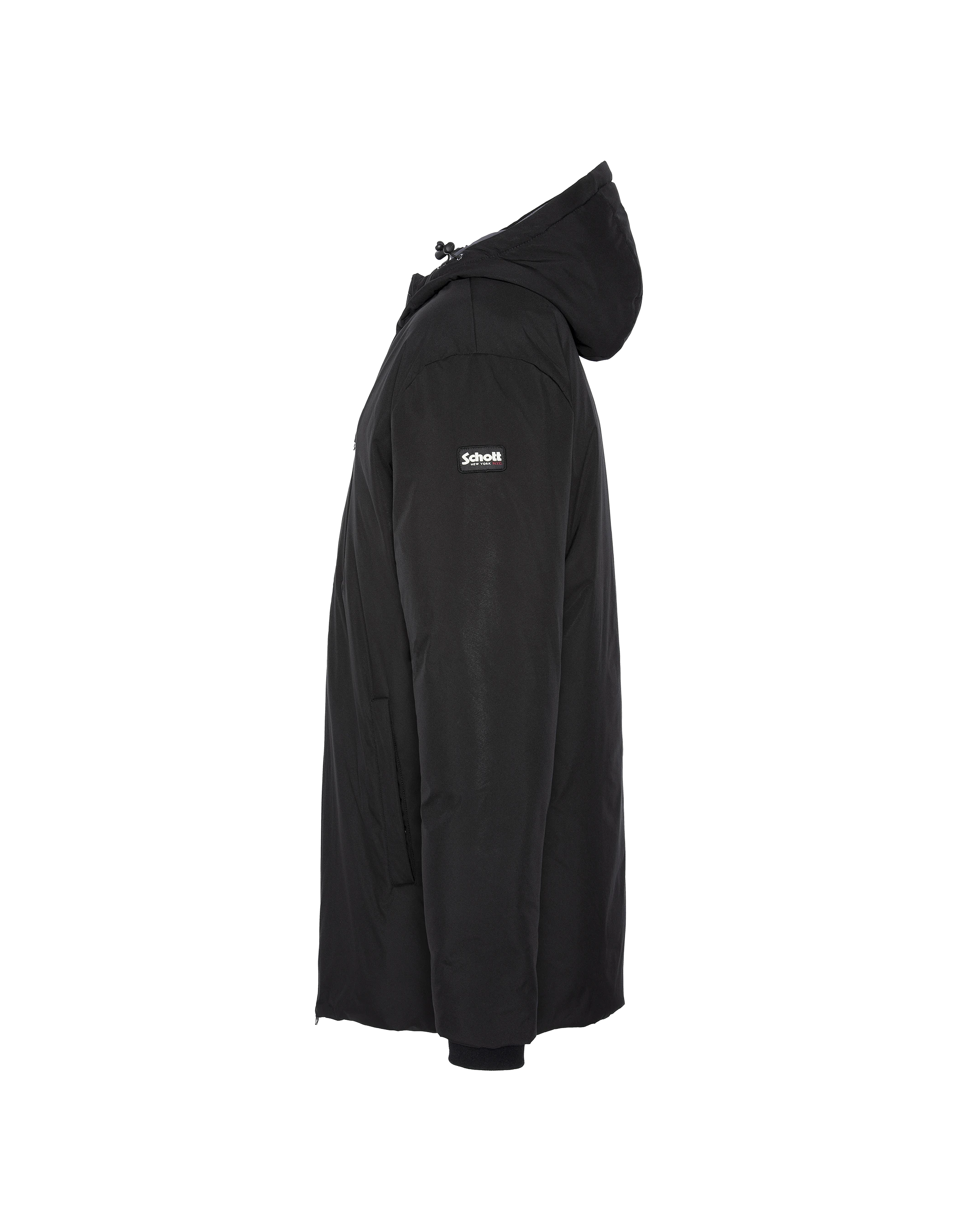 Parka noire longue-7