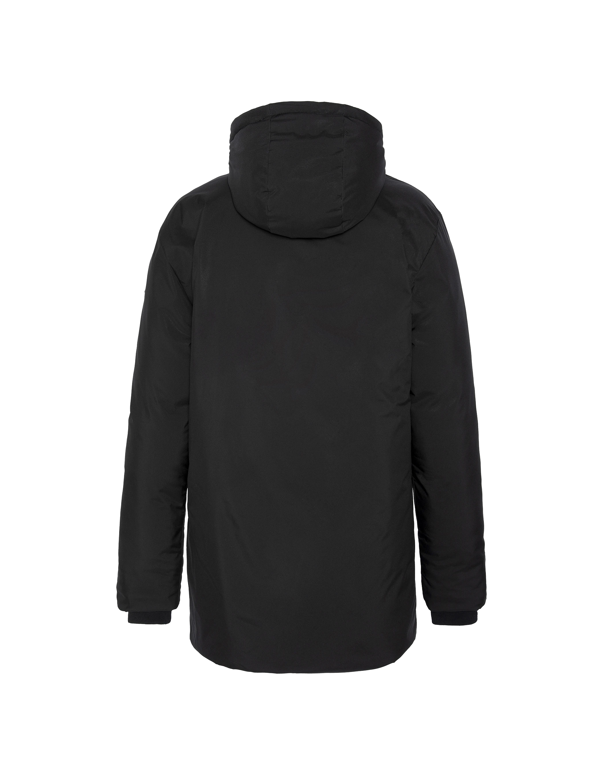 Parka noire longue-11