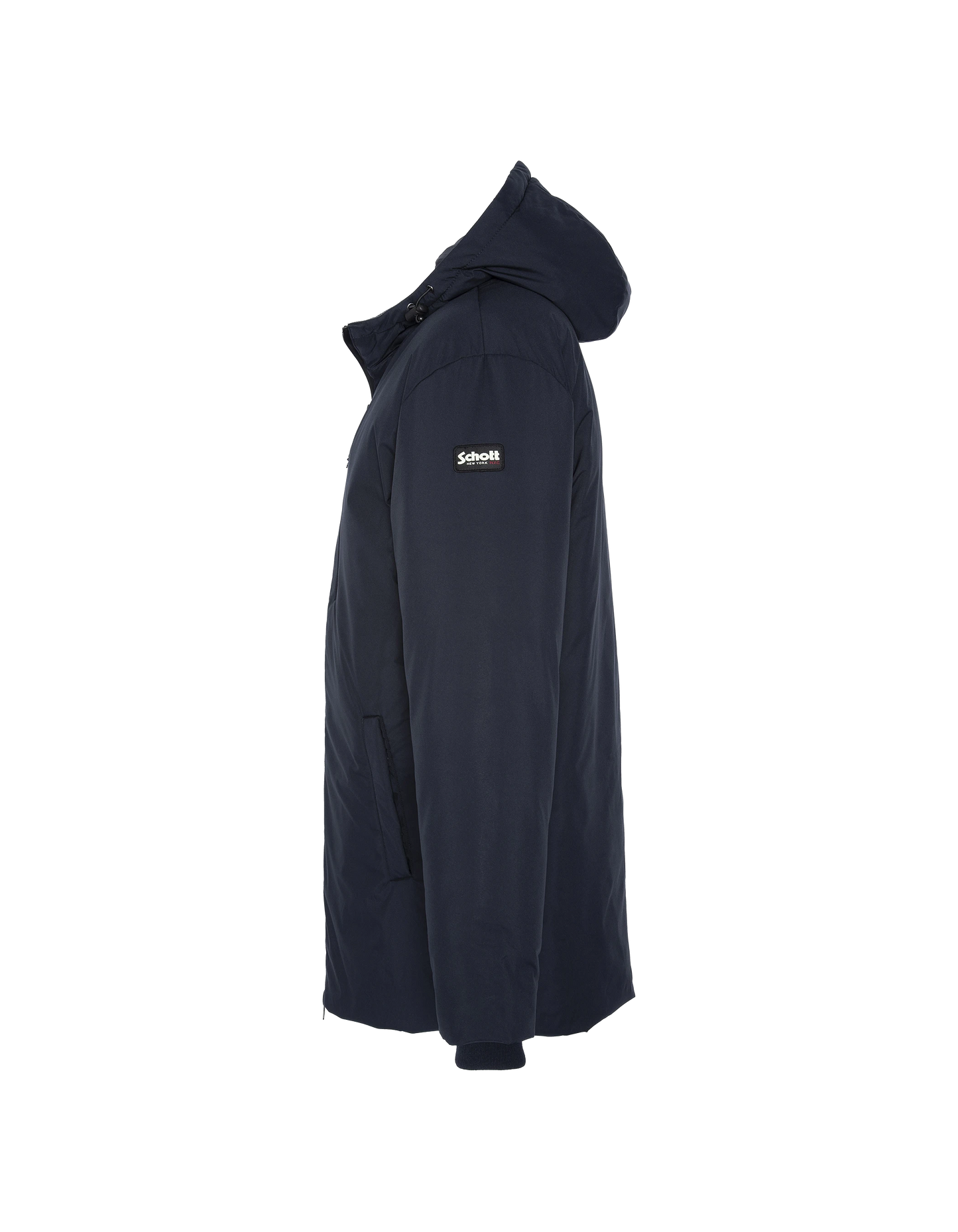 Parka bleu marine longue