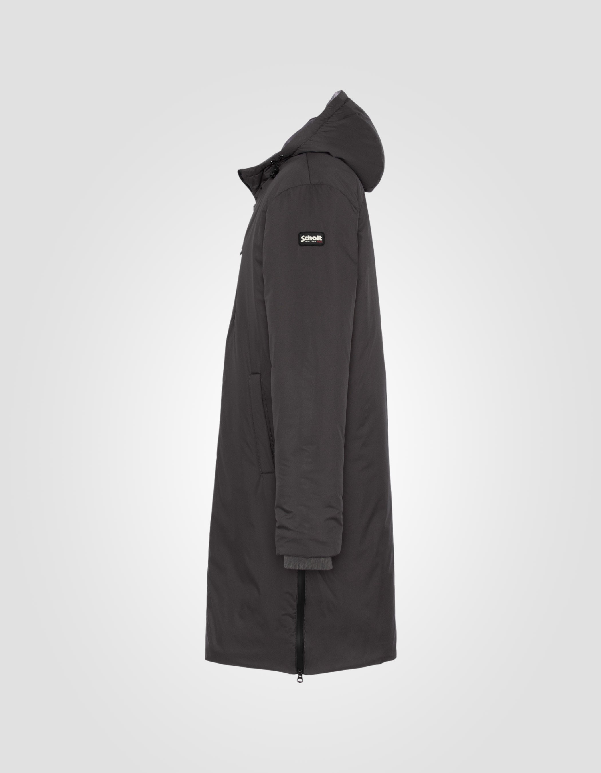 Parka antracite extra lungo-3