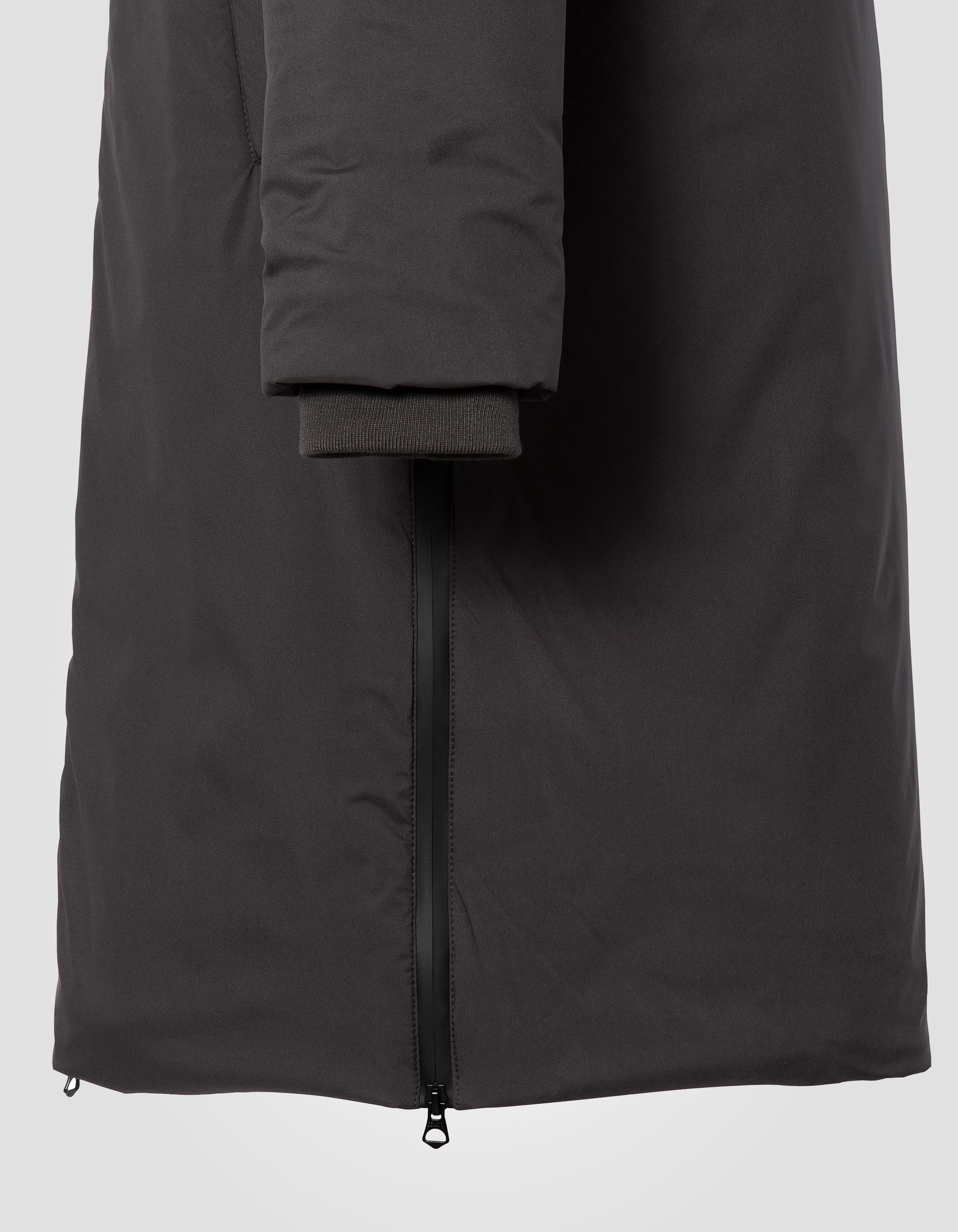 Parka antracite extra lungo-5