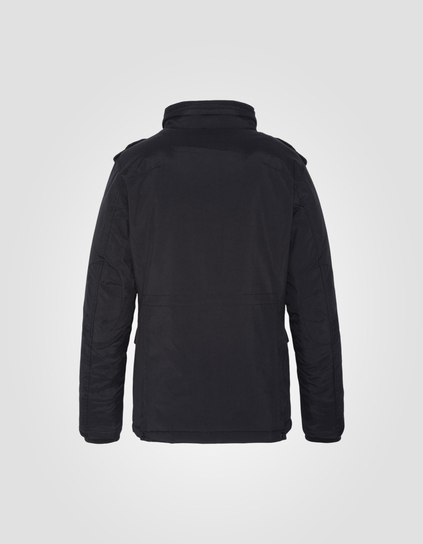 Armeejacke mit vielen Taschen, abnehmbarem Latz, große Größe
