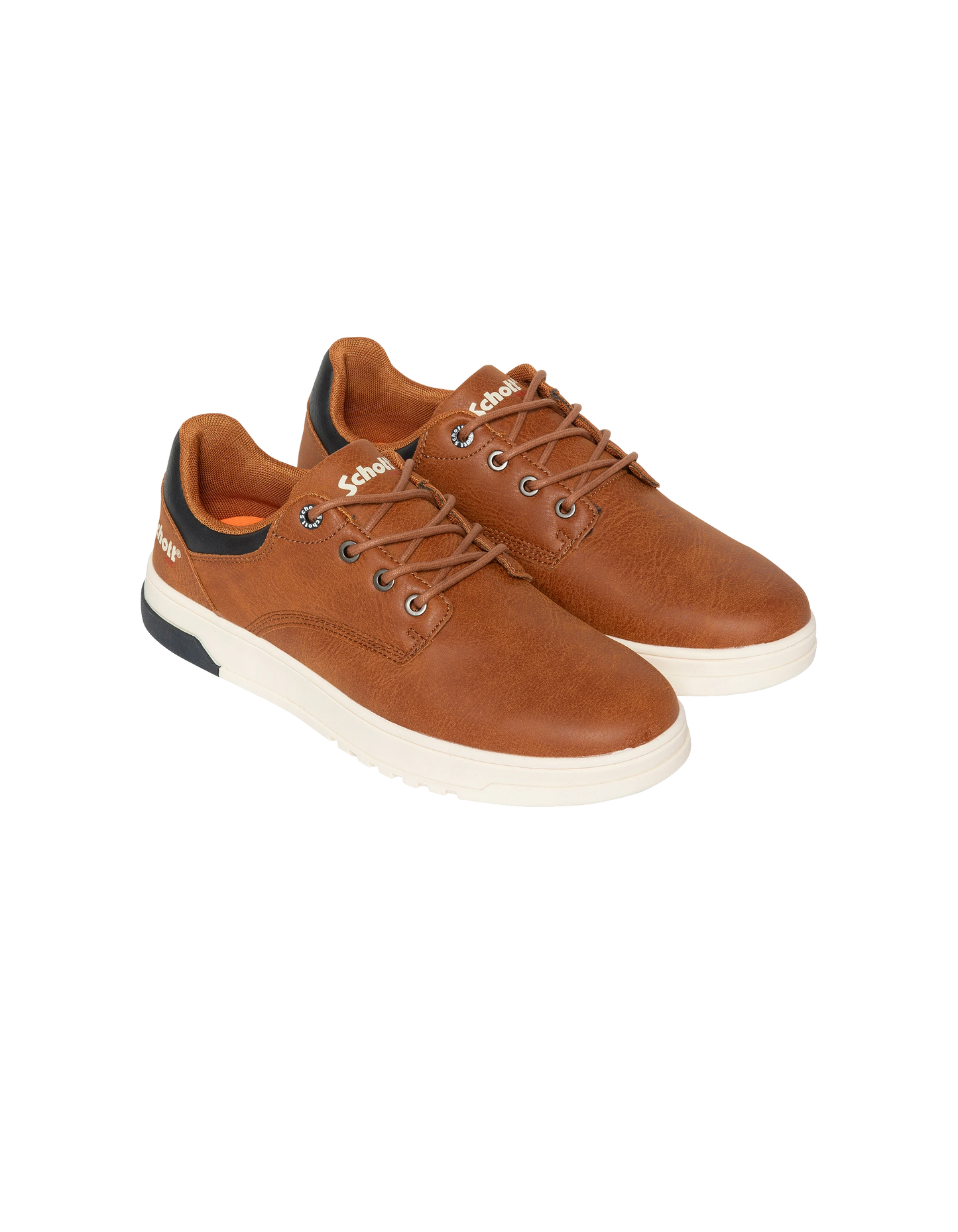 Burley Chestnut und dunkelblaue Turnschuhe