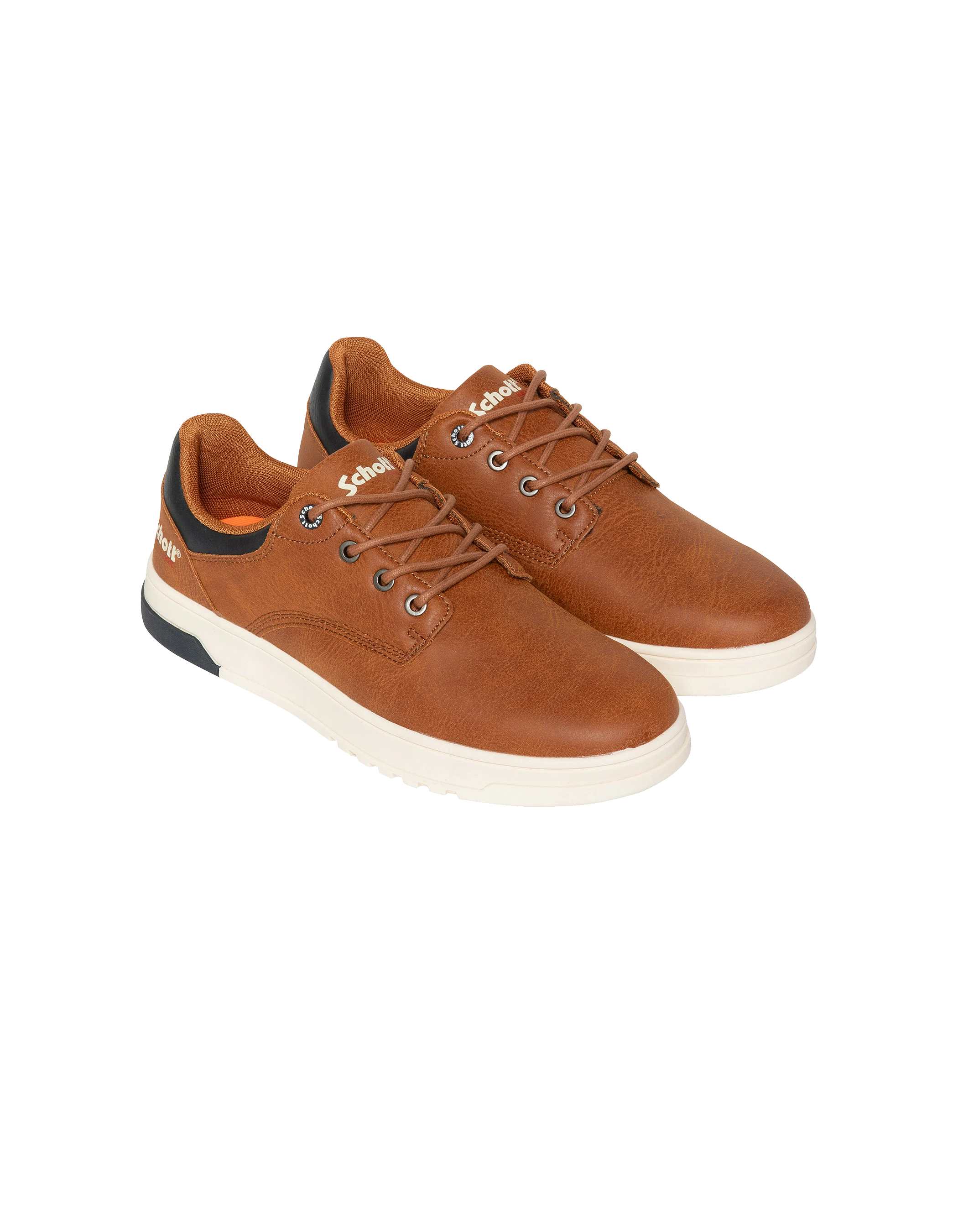 Burley Chestnut und dunkelblaue Turnschuhe-1