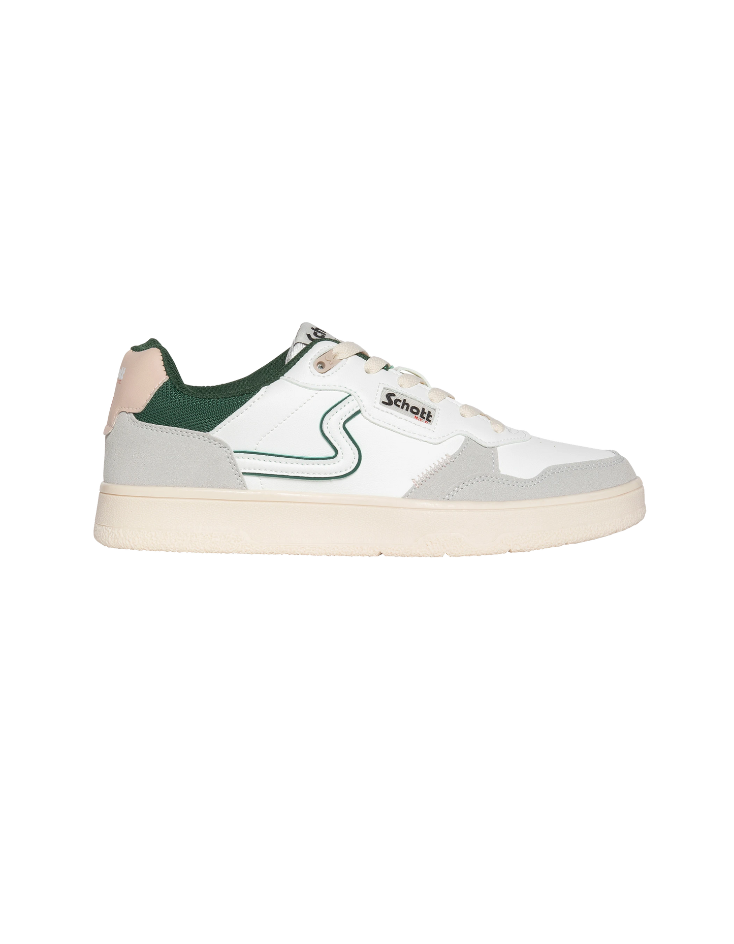 Darcy White und Green Darcy Sneakers