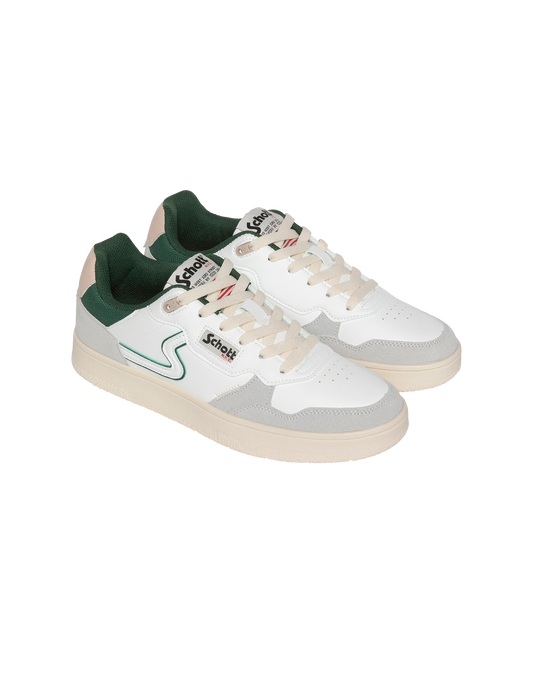 Darcy White und Green Darcy Sneakers