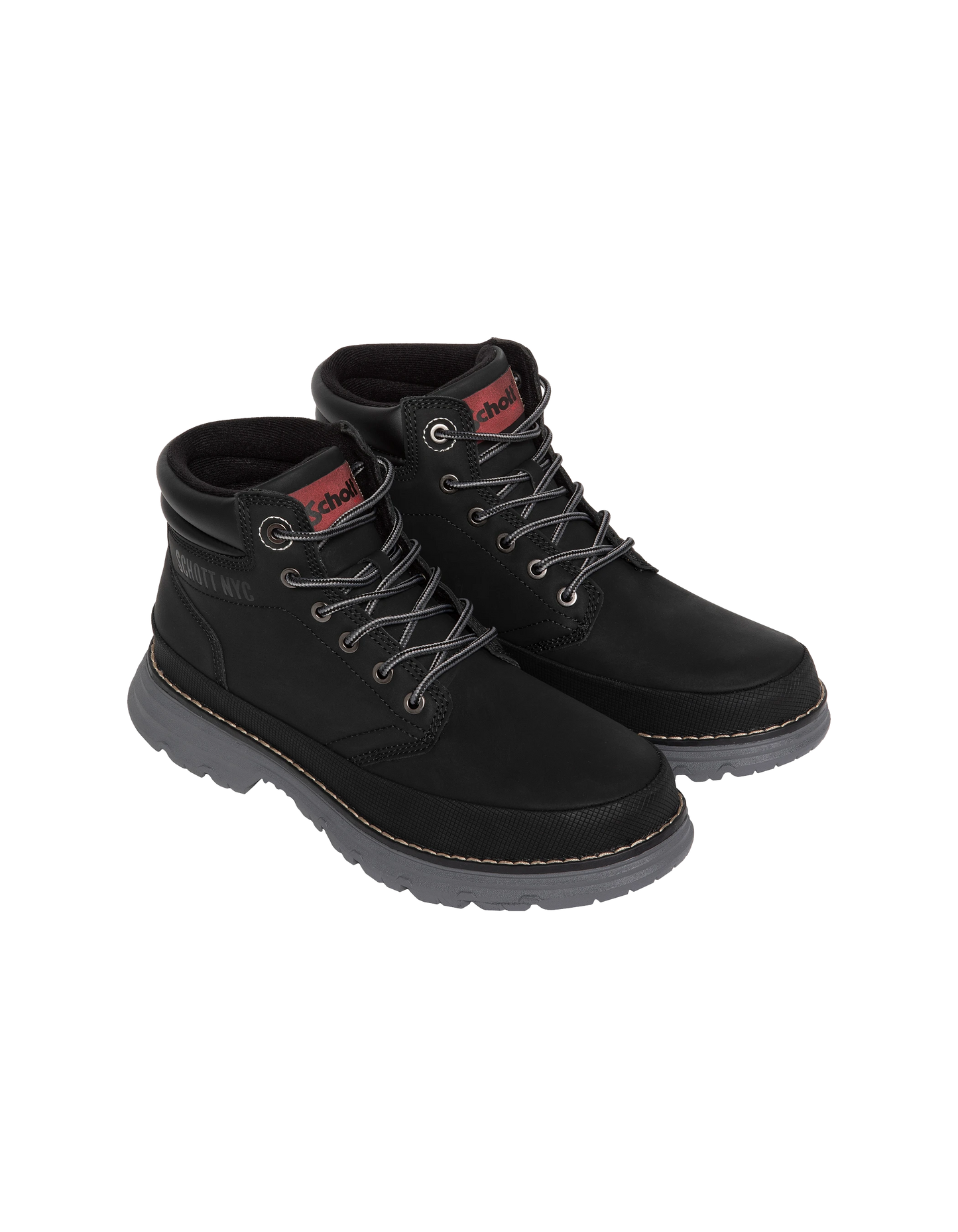 Boots noires montantes outdoor