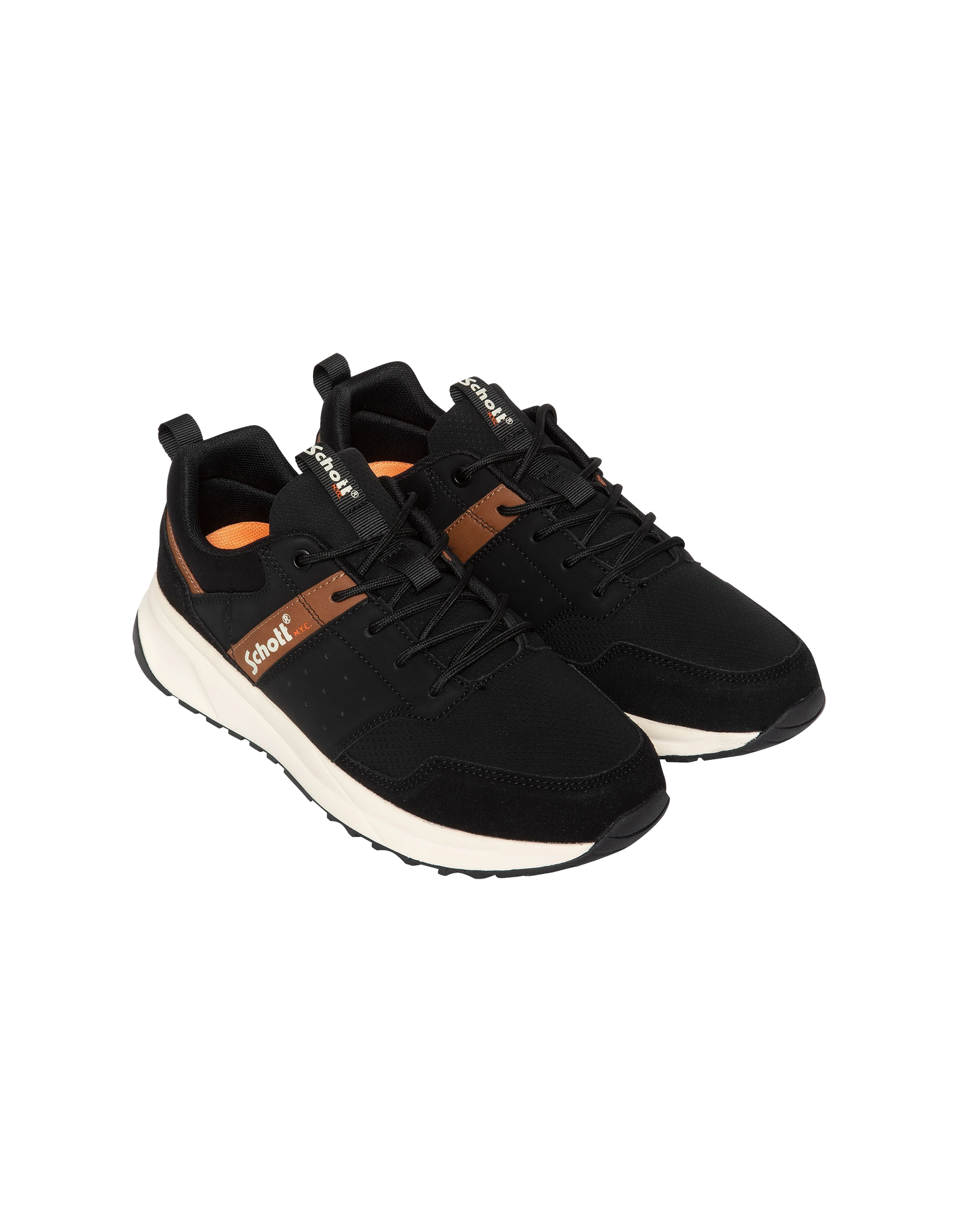 Schwarze Spitzen -Turnschuhe