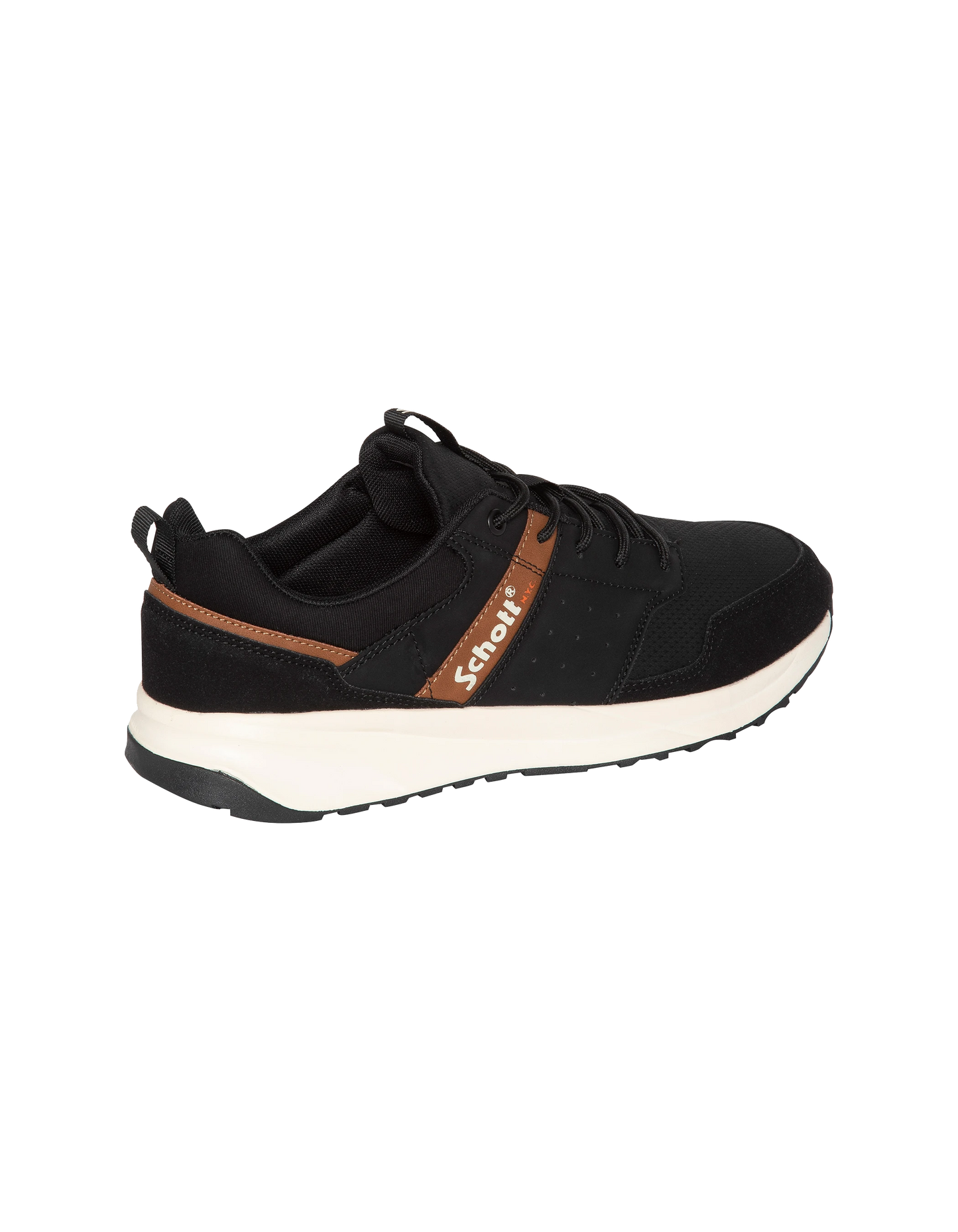 Schwarze Spitzen -Turnschuhe