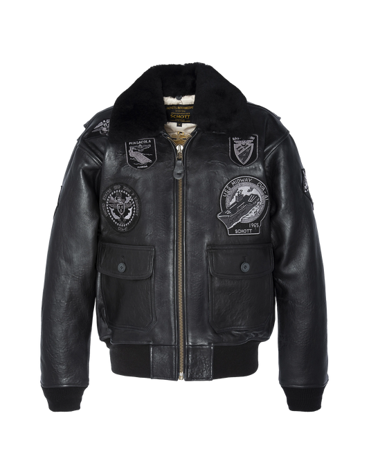 G-1 Aviator Jacket Wings of Gold "Black, legendärer USA
