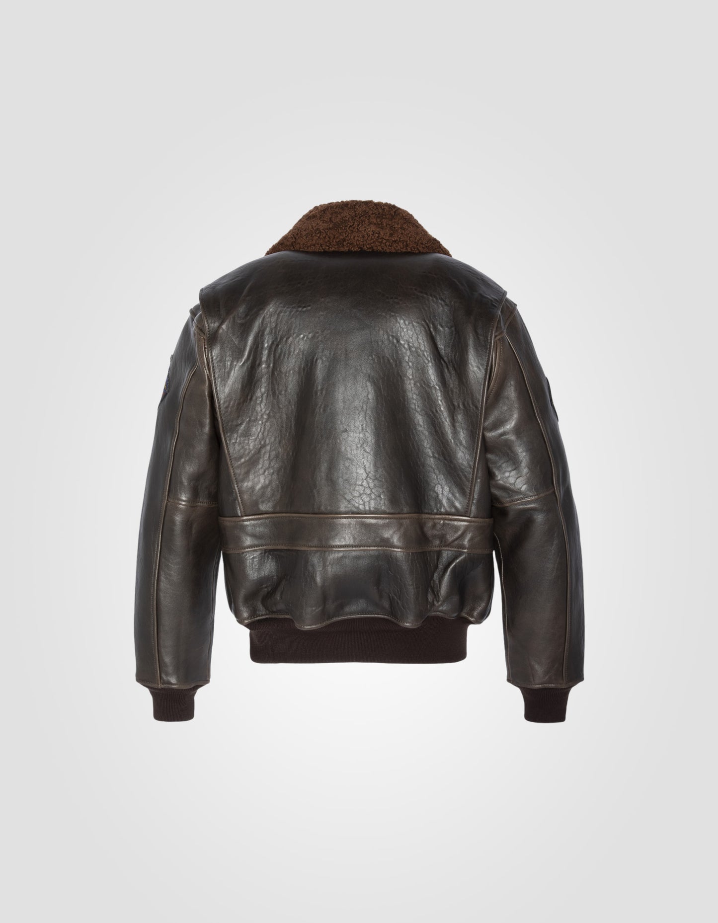 Blouson aviateur en cuir G-1 "Wings of Gold", mythique USA