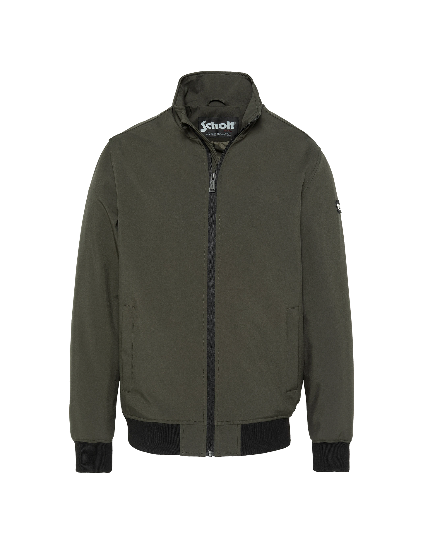 Blouson technique kaki foncé