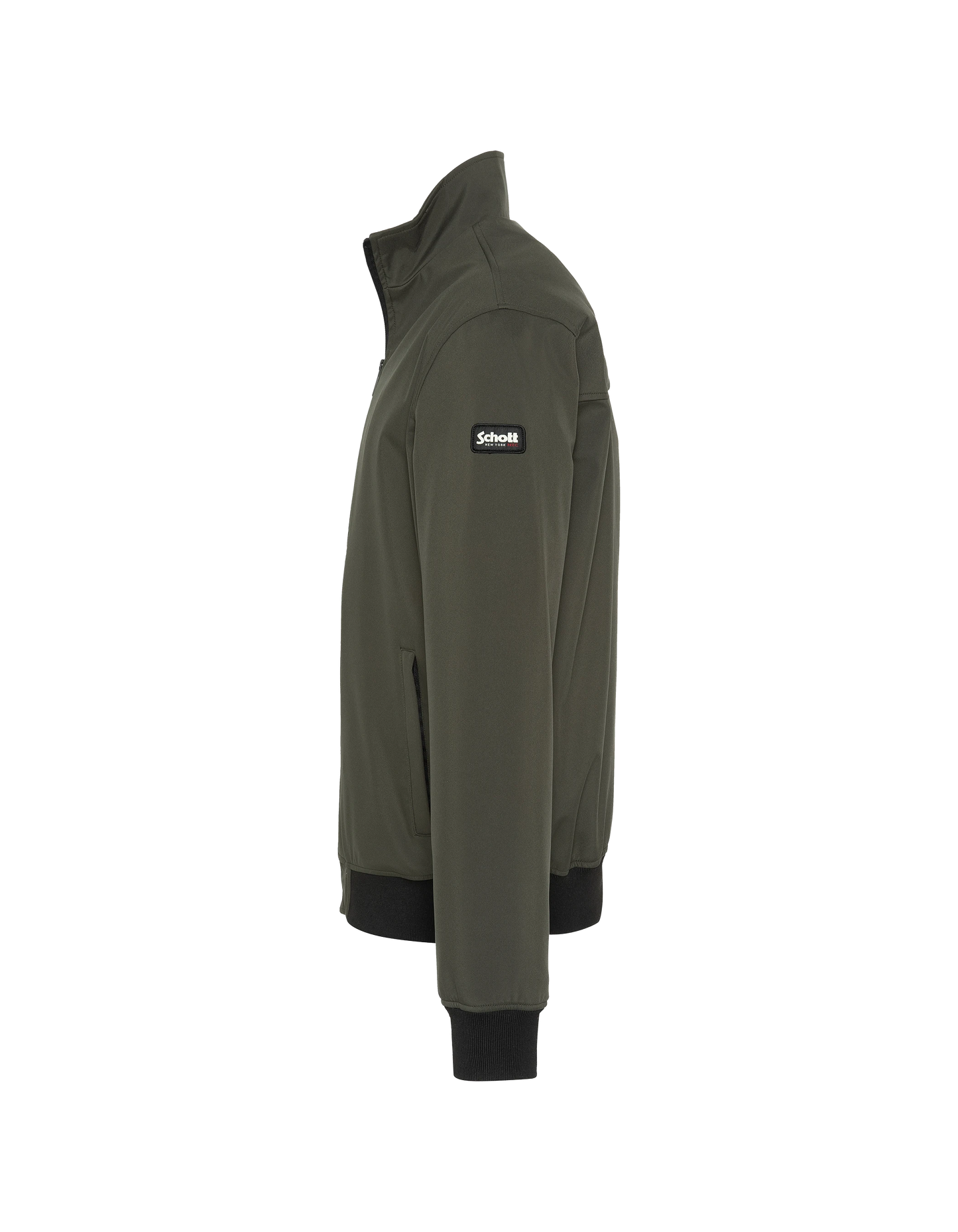 Blouson technique kaki foncé