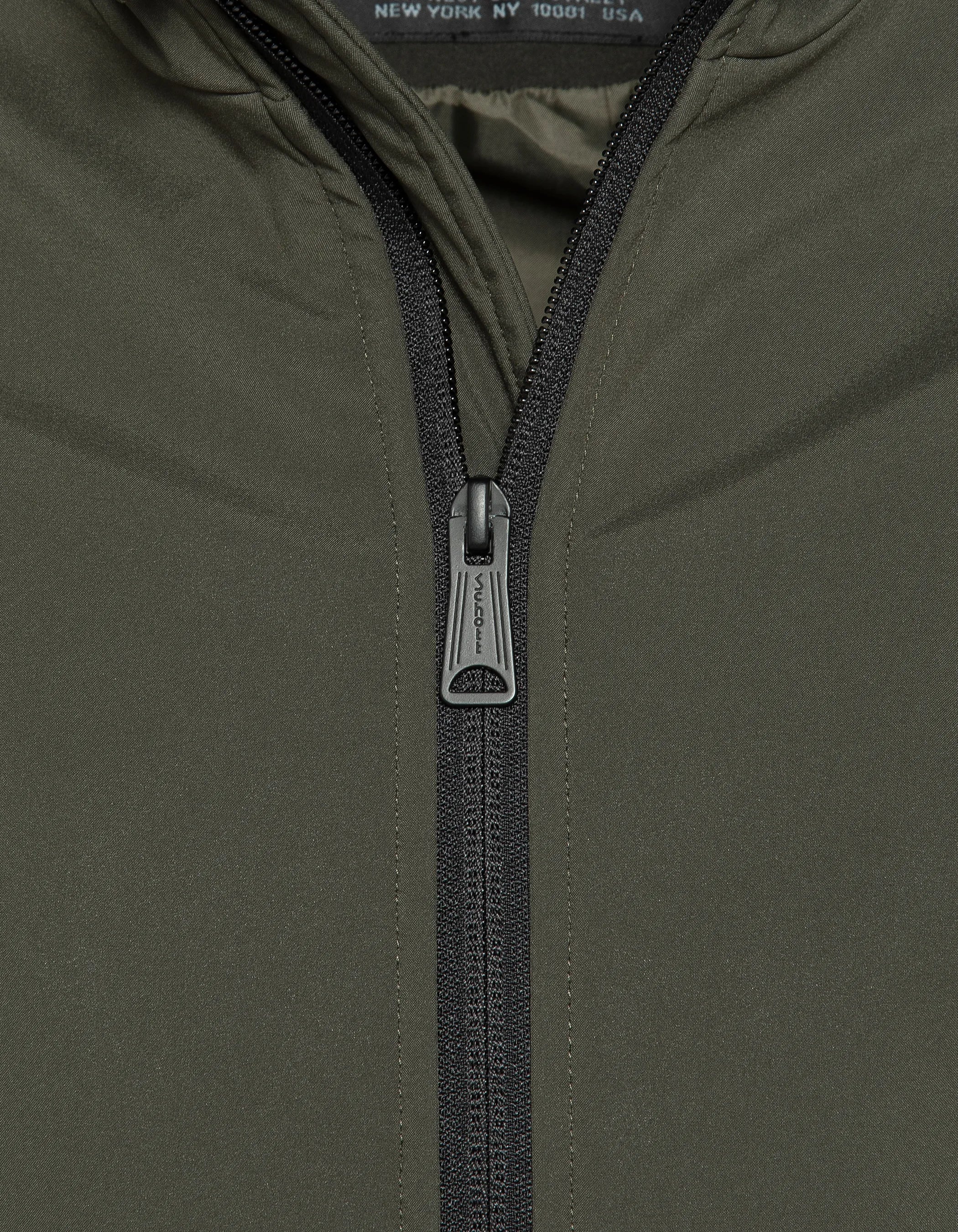 Blouson technique kaki foncé-4